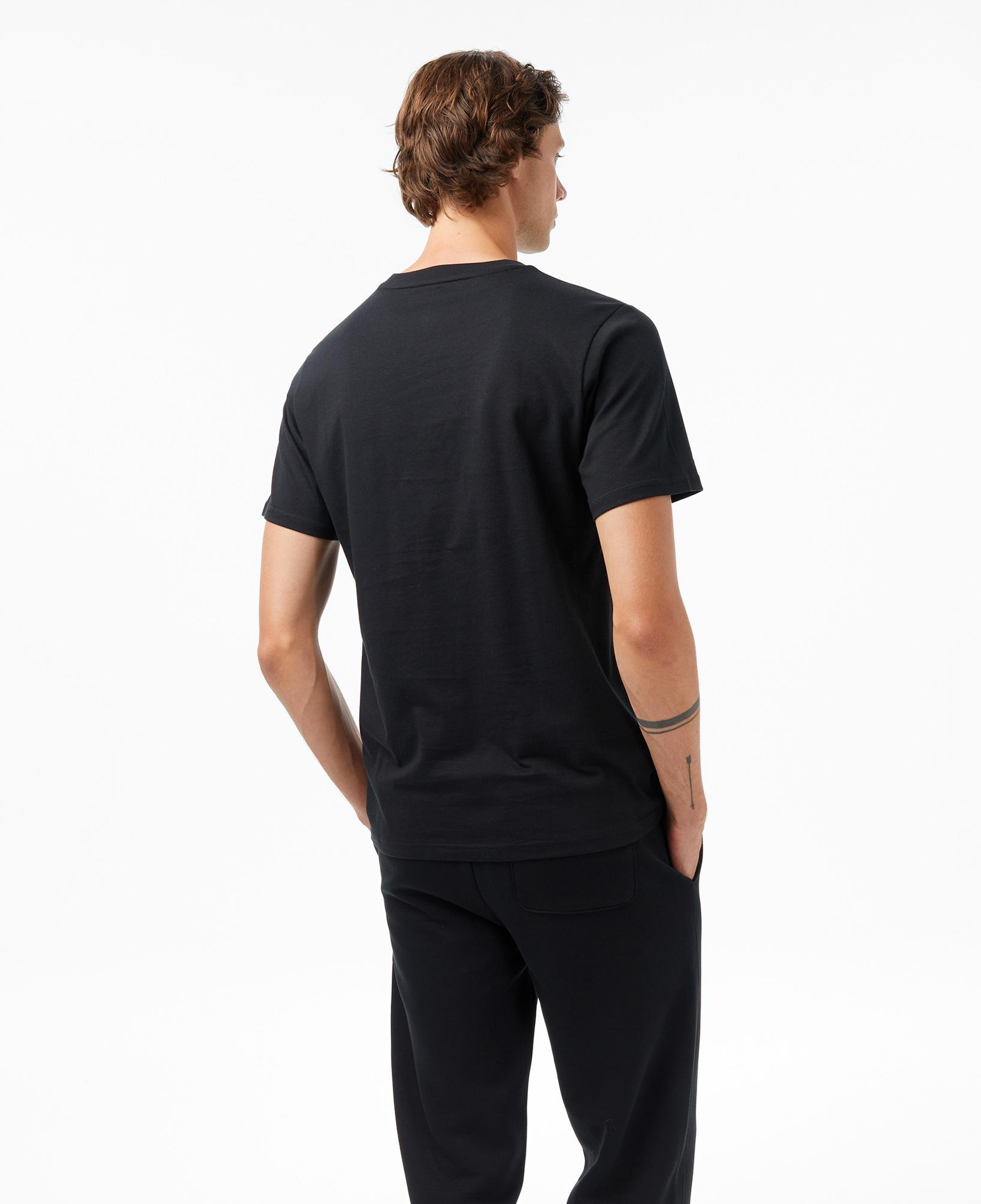 Converse Baskılı Erkek Siyah T-Shirt