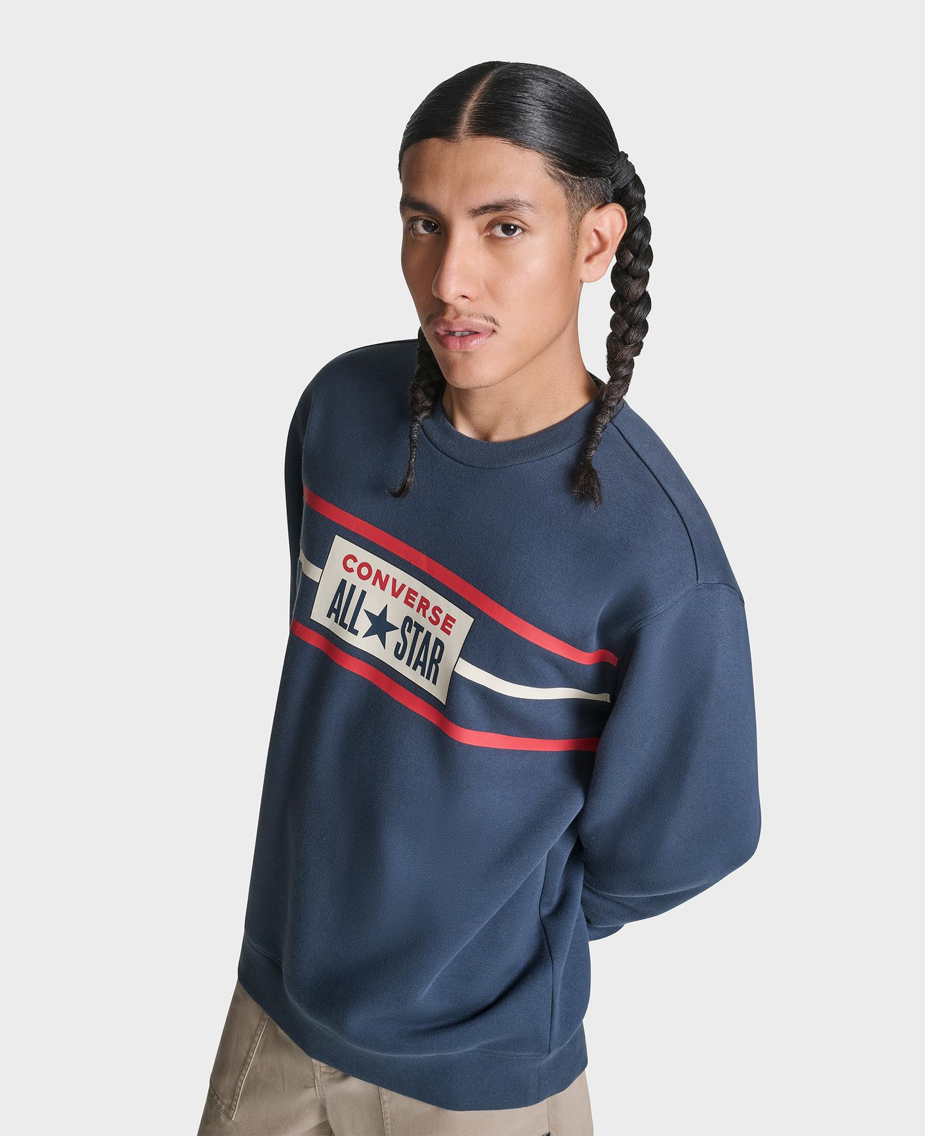 Converse Erkek Lacivert Sweatshirt