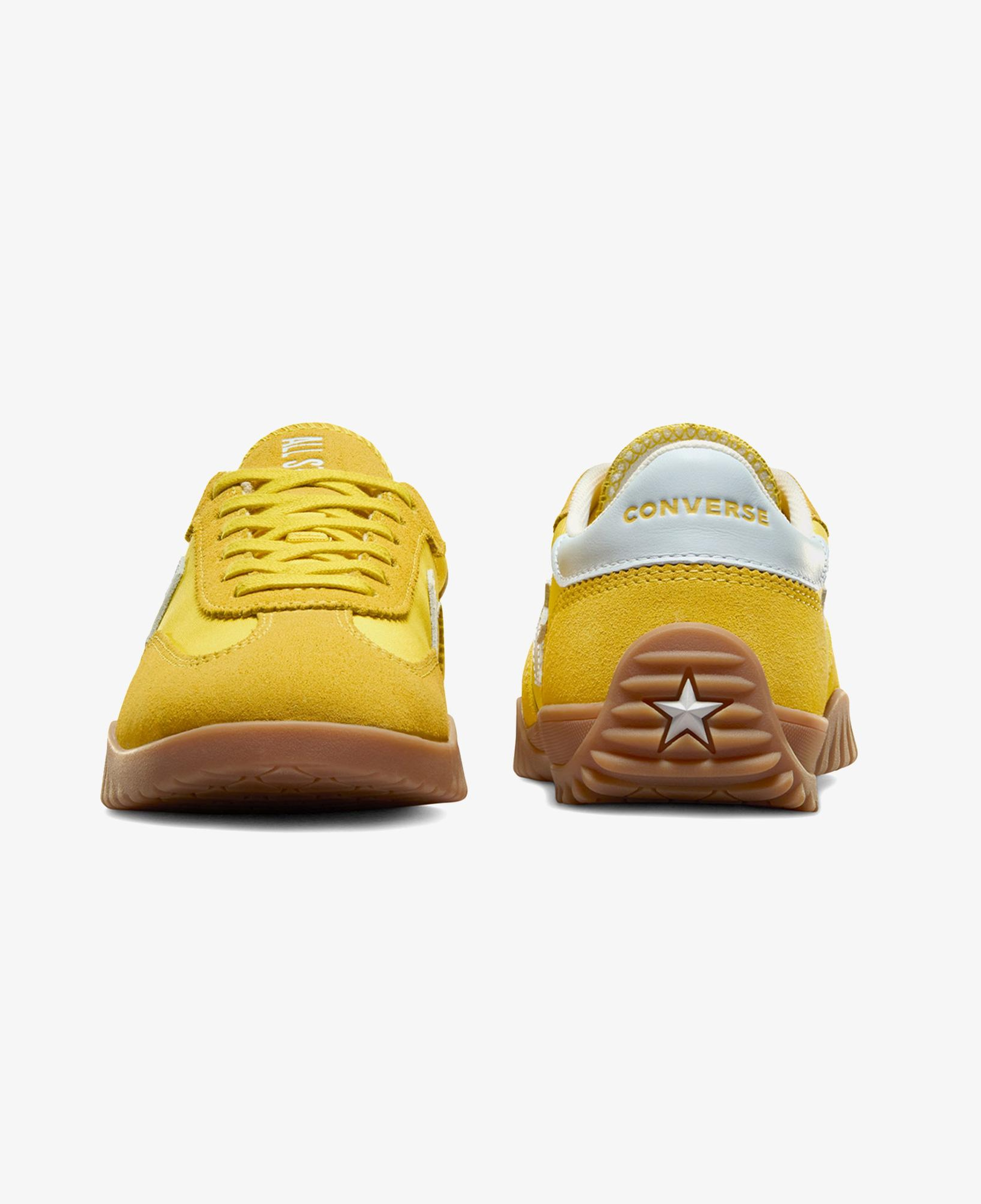 Converse Run Star Trainer Unisex Sarı Süet Deri Sneaker
