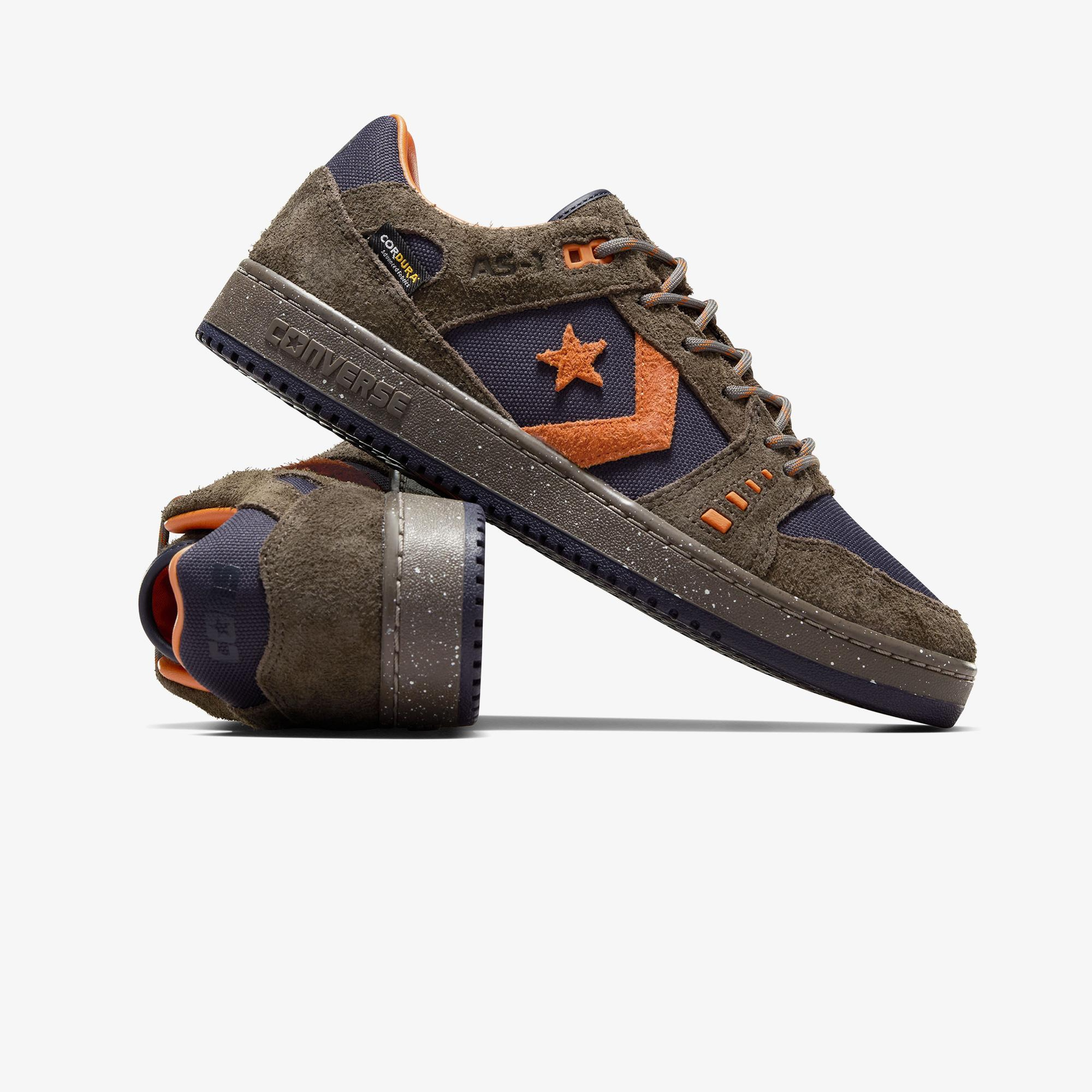 Converse CONS AS-1 Pro Cordura Unisex Kahverengi Süet Deri Sneaker