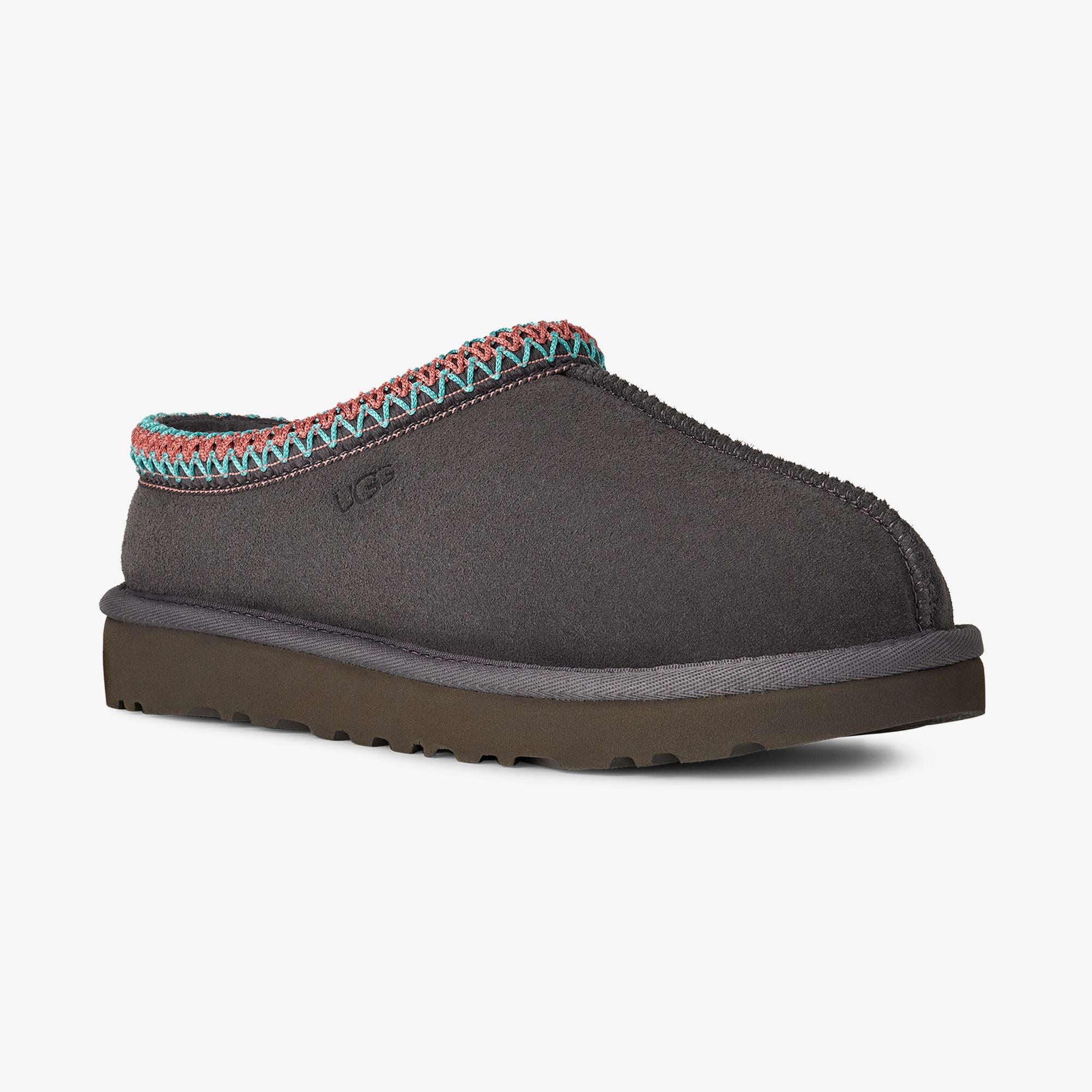 UGG Tasman II Kadın Koyu Gri Terlik