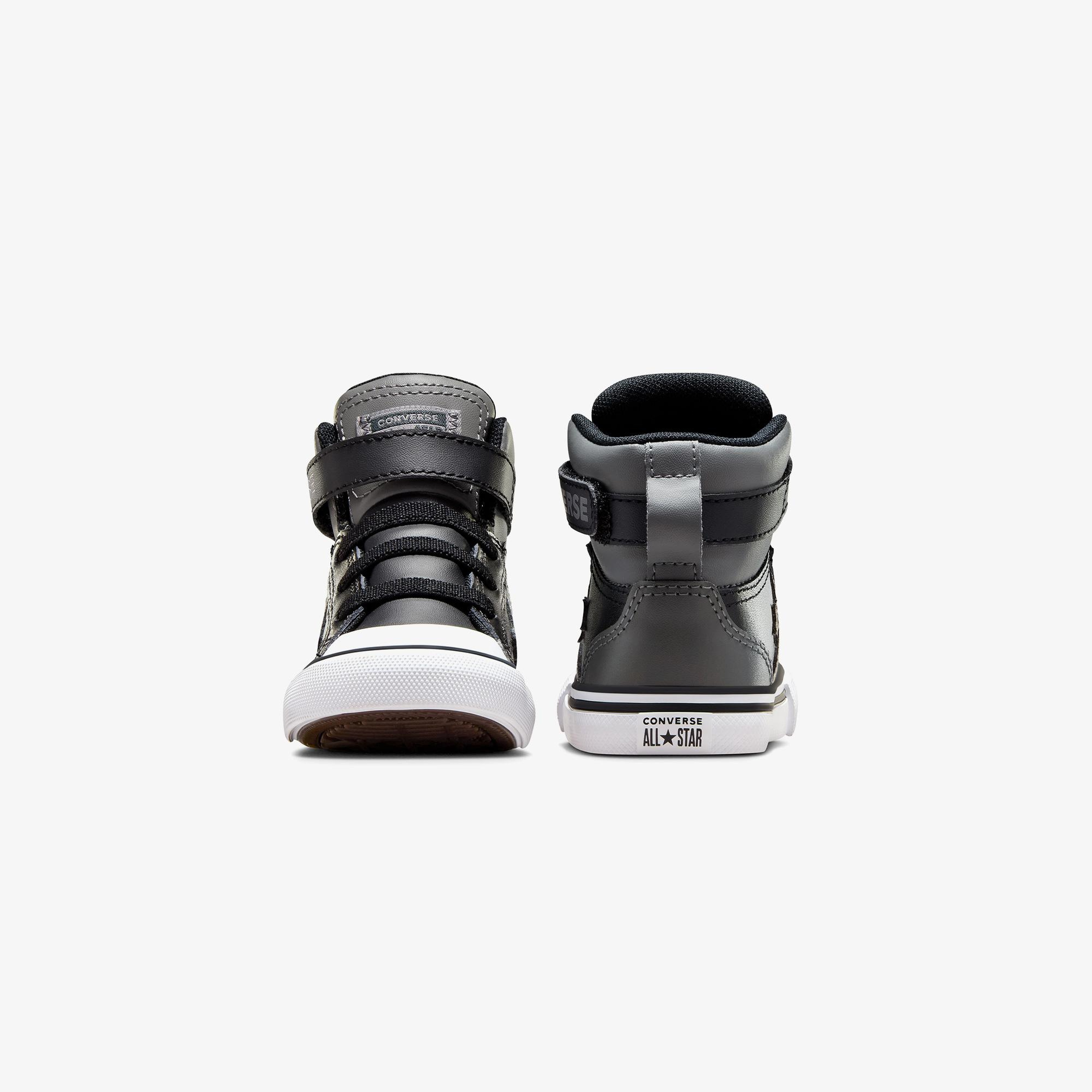 Converse Pro Blaze Bebek Gri Deri Bot