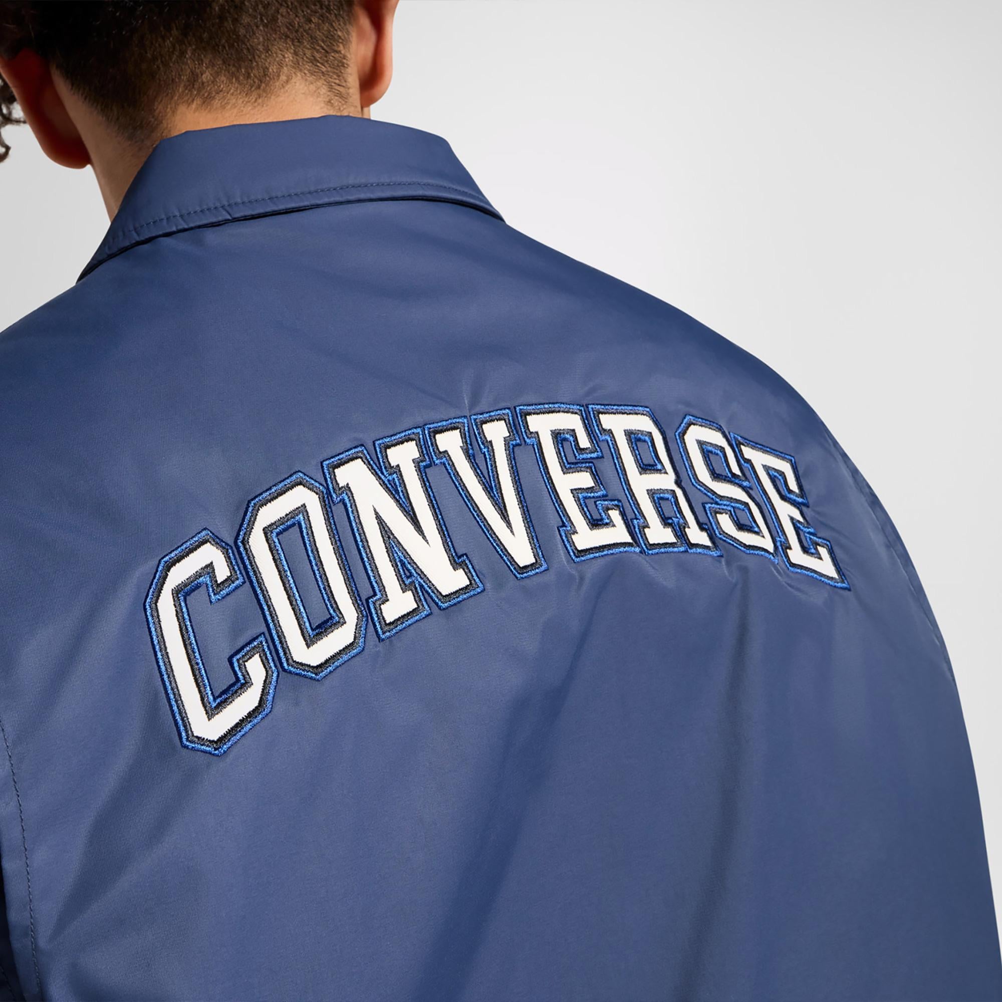 Converse Classic Erkek Dik Yaka Lacivert Ceket