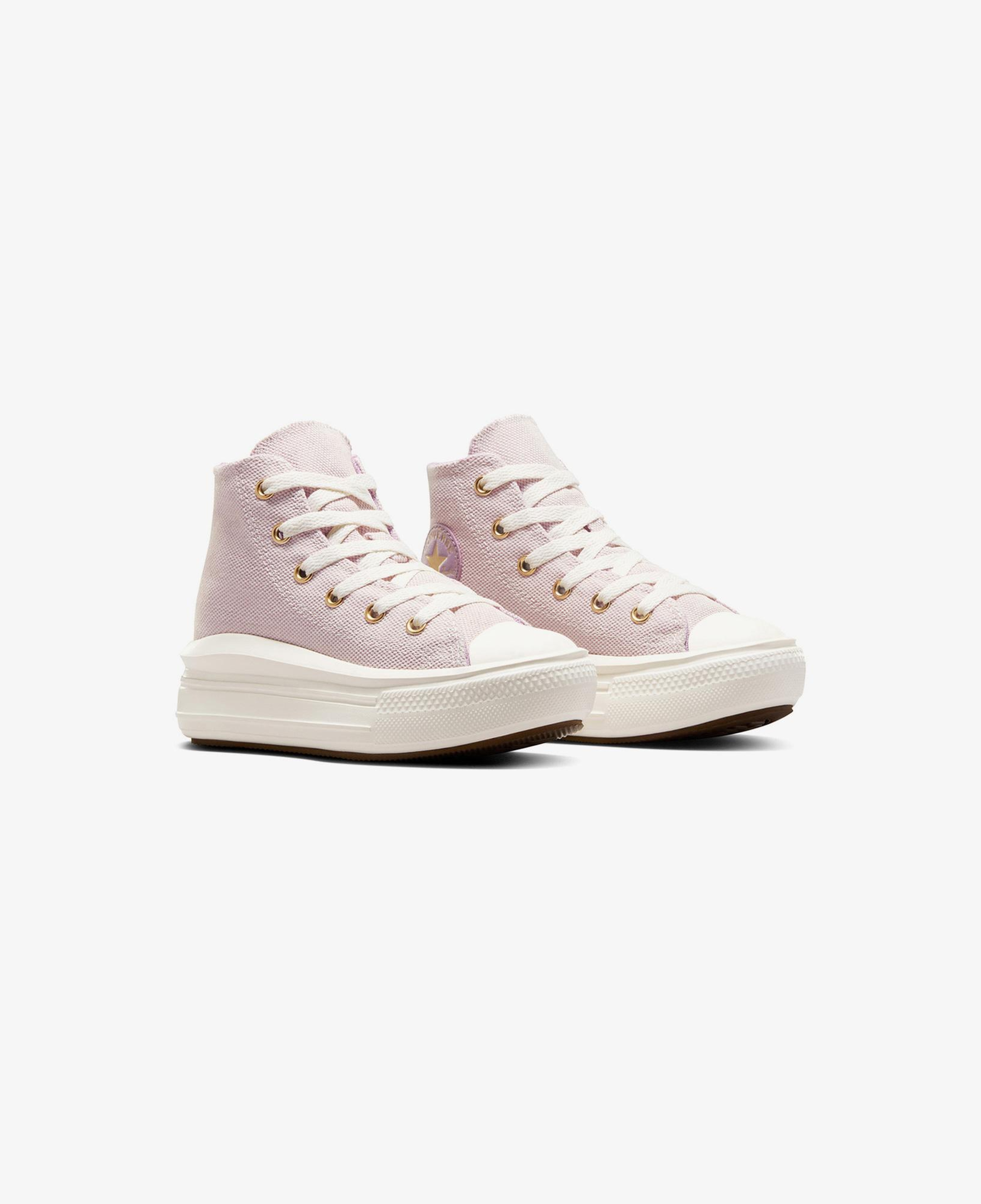 Converse Chuck Taylor All Star Move Platform Çocuk Lila Platform Sneaker
