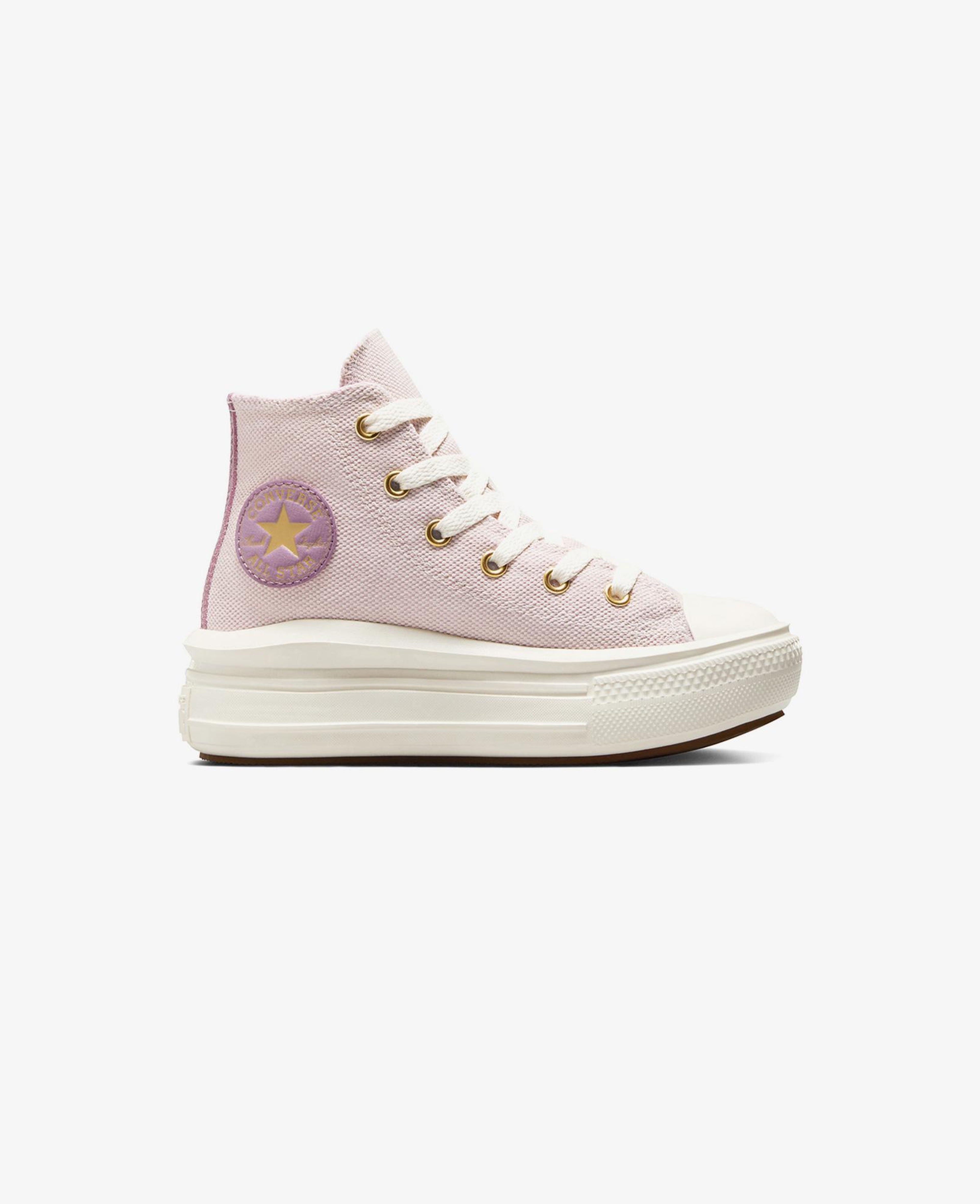 Converse Chuck Taylor All Star Move Platform Çocuk Lila Platform Sneaker