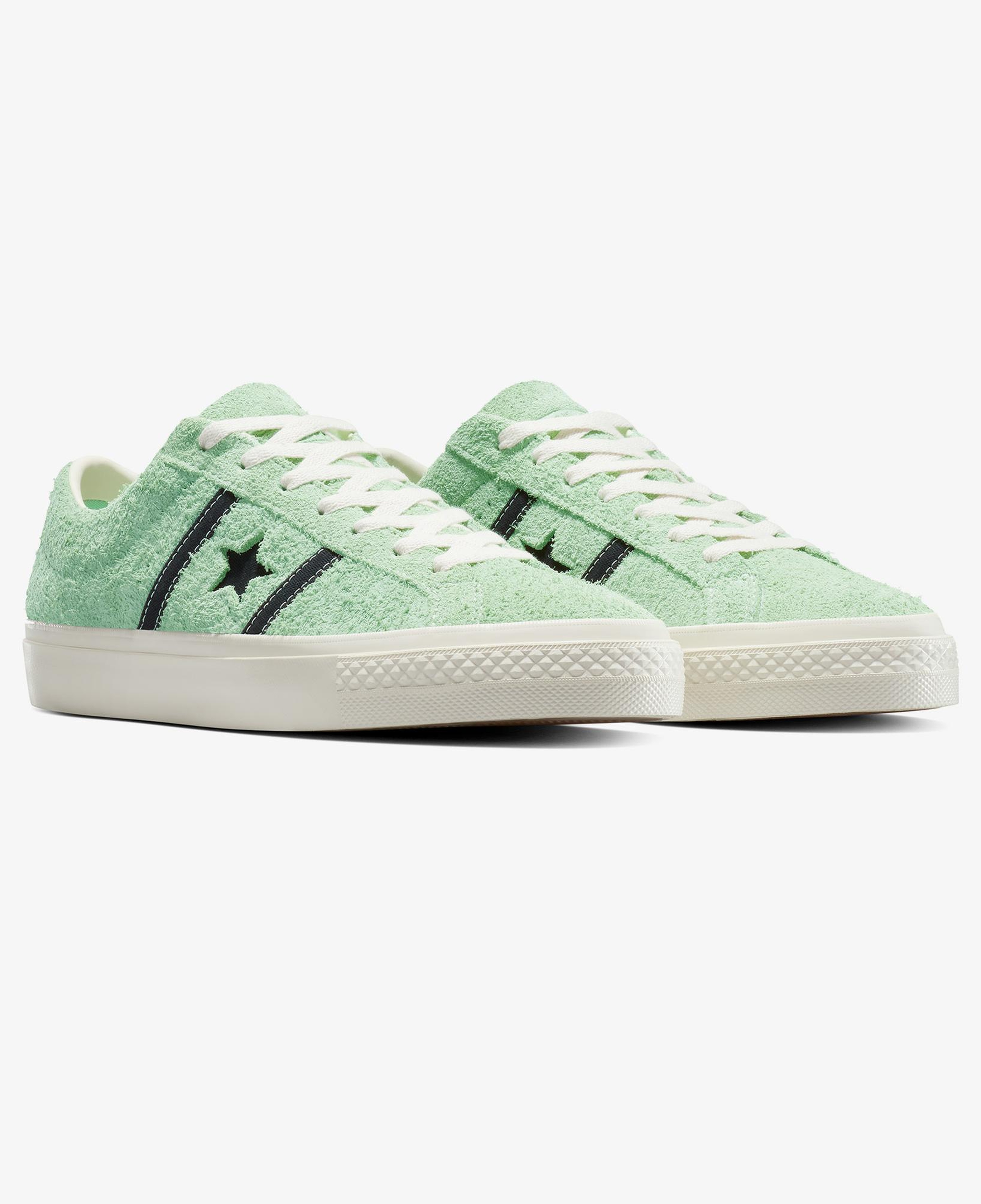 Converse One Star Academy Pro Unisex Yeşil Süet Deri Sneaker