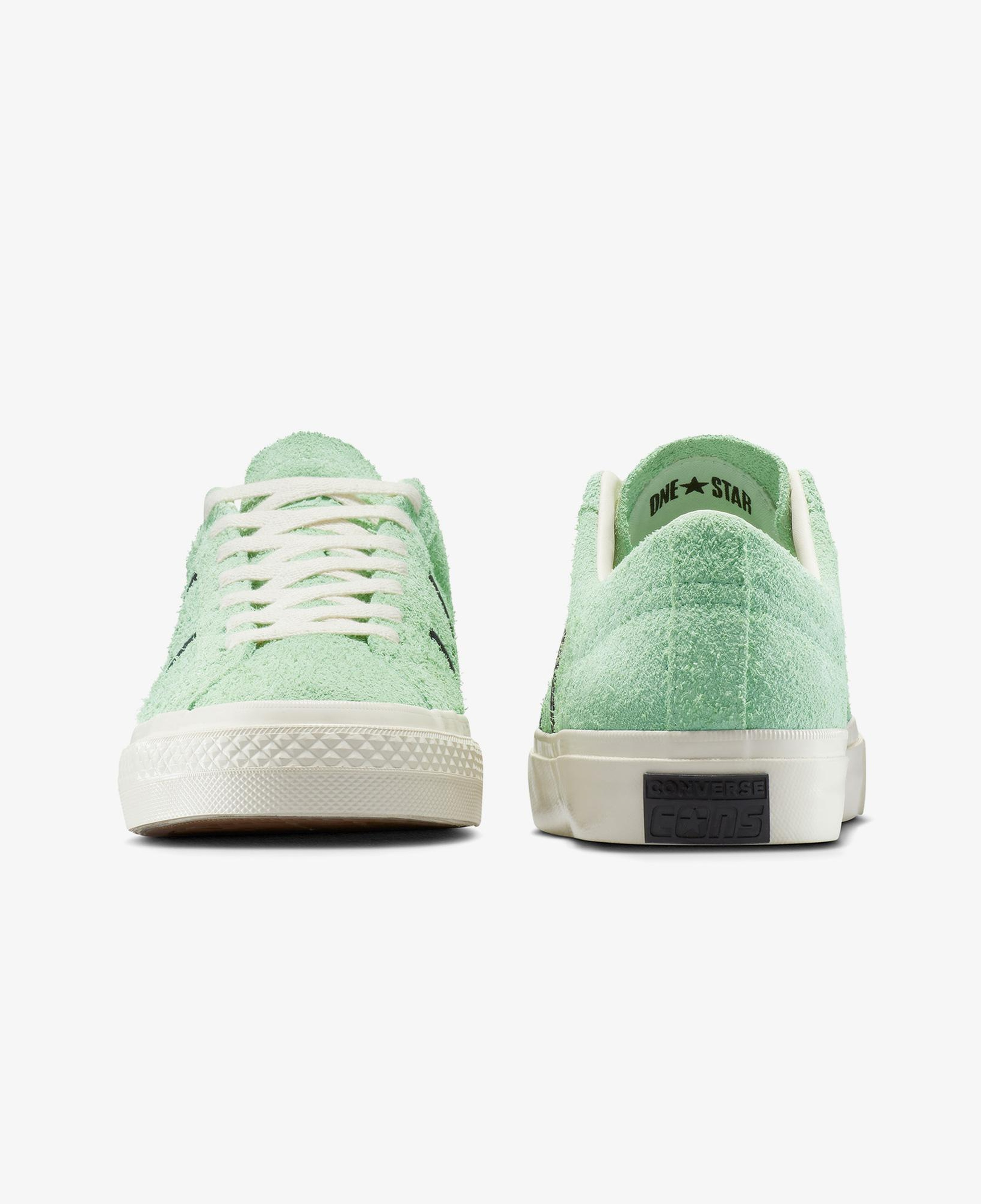 Converse One Star Academy Pro Unisex Yeşil Süet Deri Sneaker