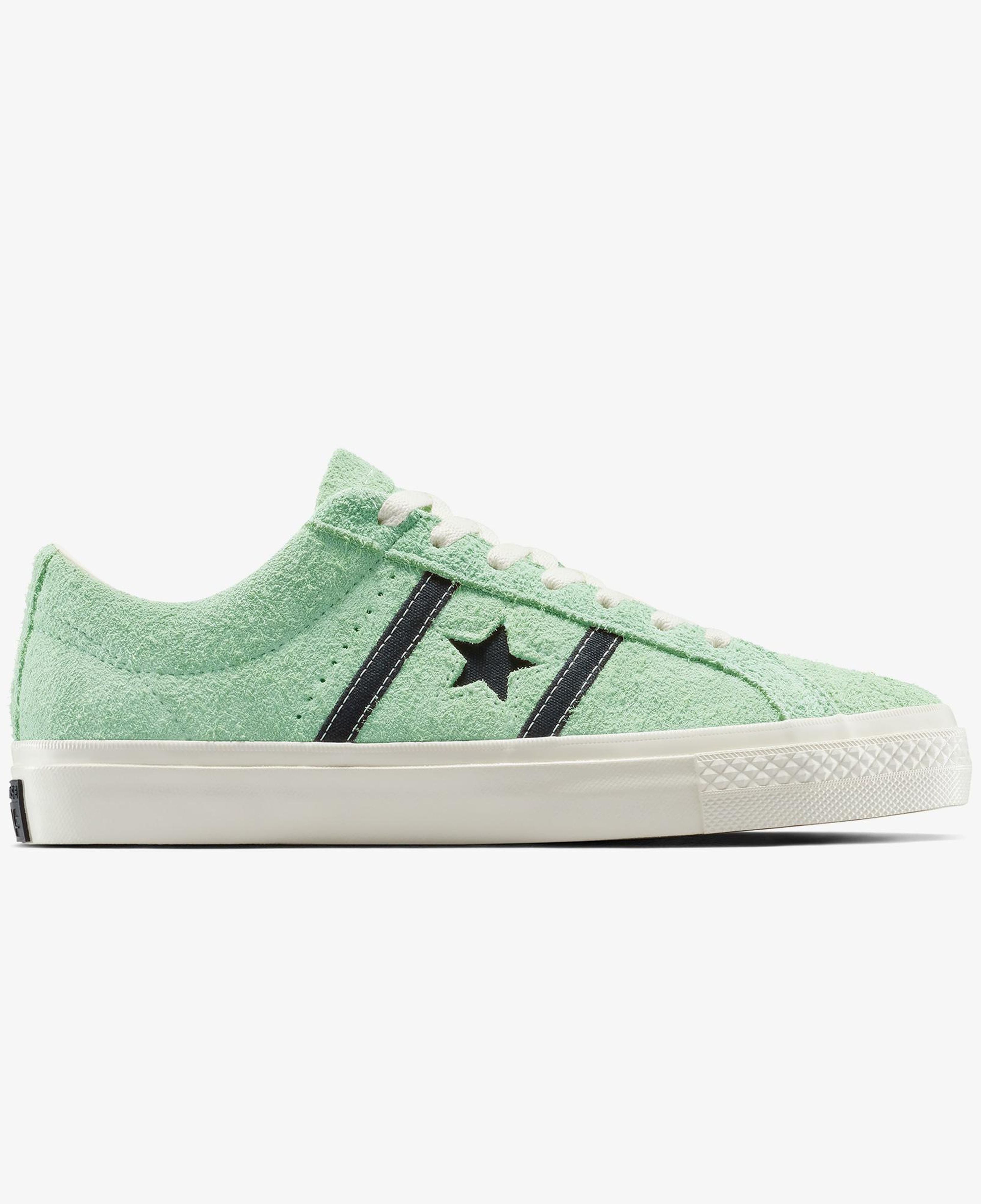 Converse One Star Academy Pro Unisex Yeşil Süet Deri Sneaker