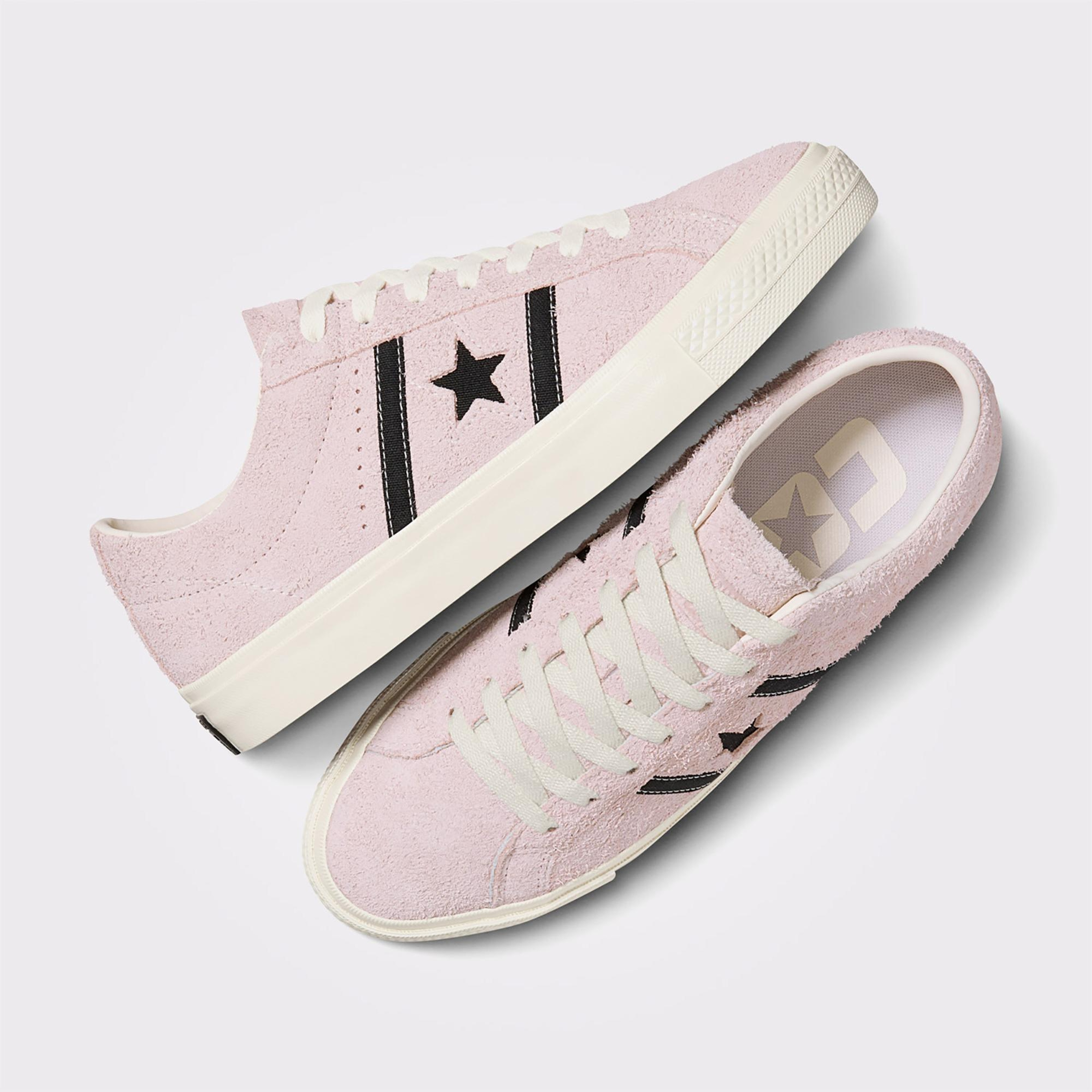 Converse One Star Academy Pro Unisex Pembe Süet Deri Sneaker