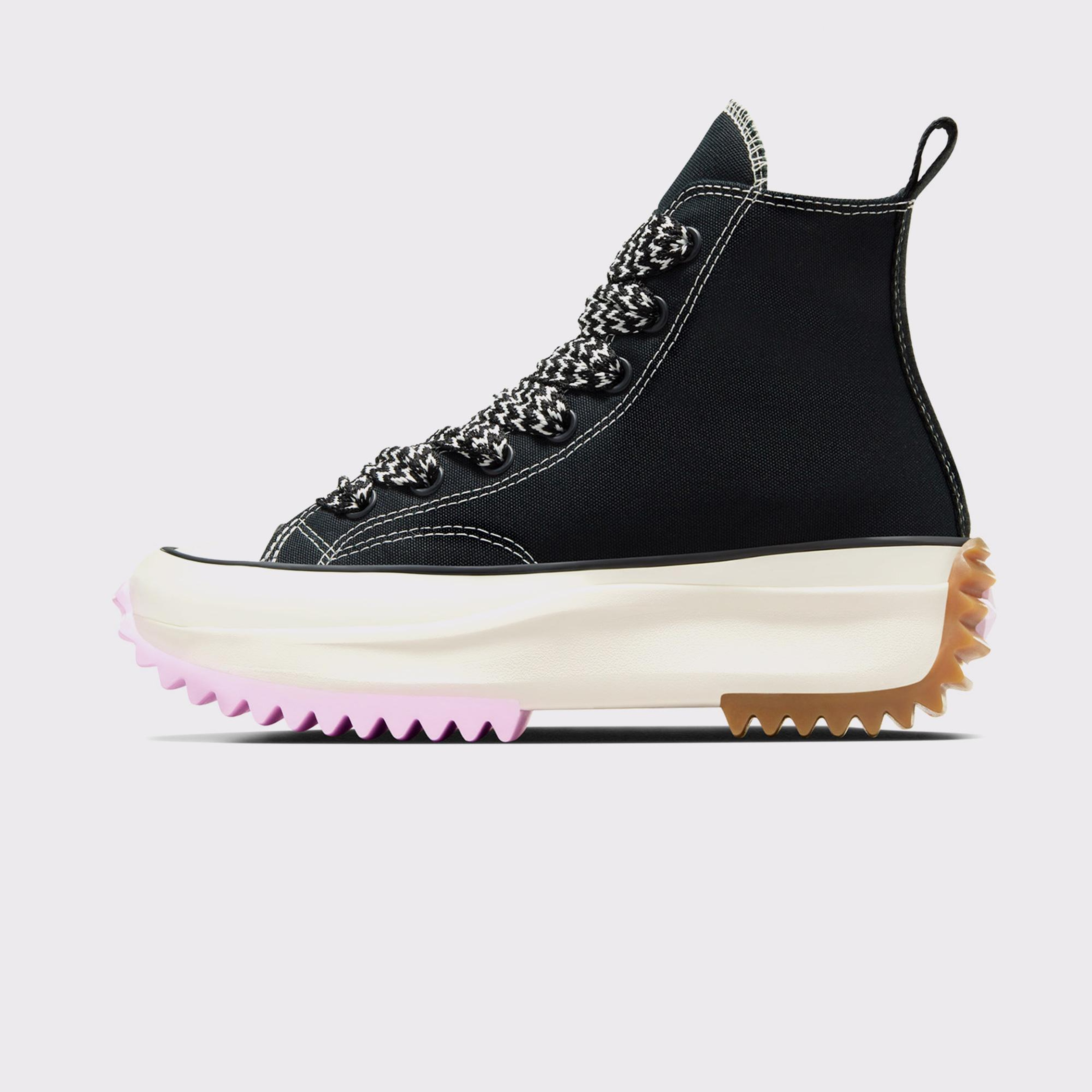 Converse Run Star Hike Unisex Siyah Platform Sneaker