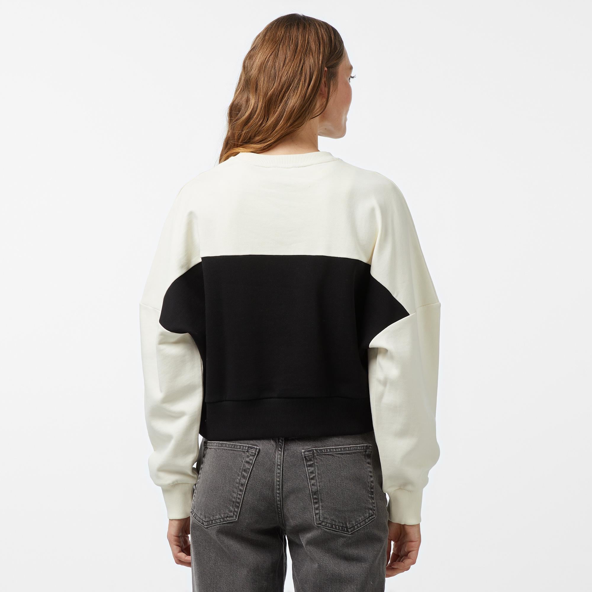 Nautica Kadın Siyah Regular Fit Sweatshirt