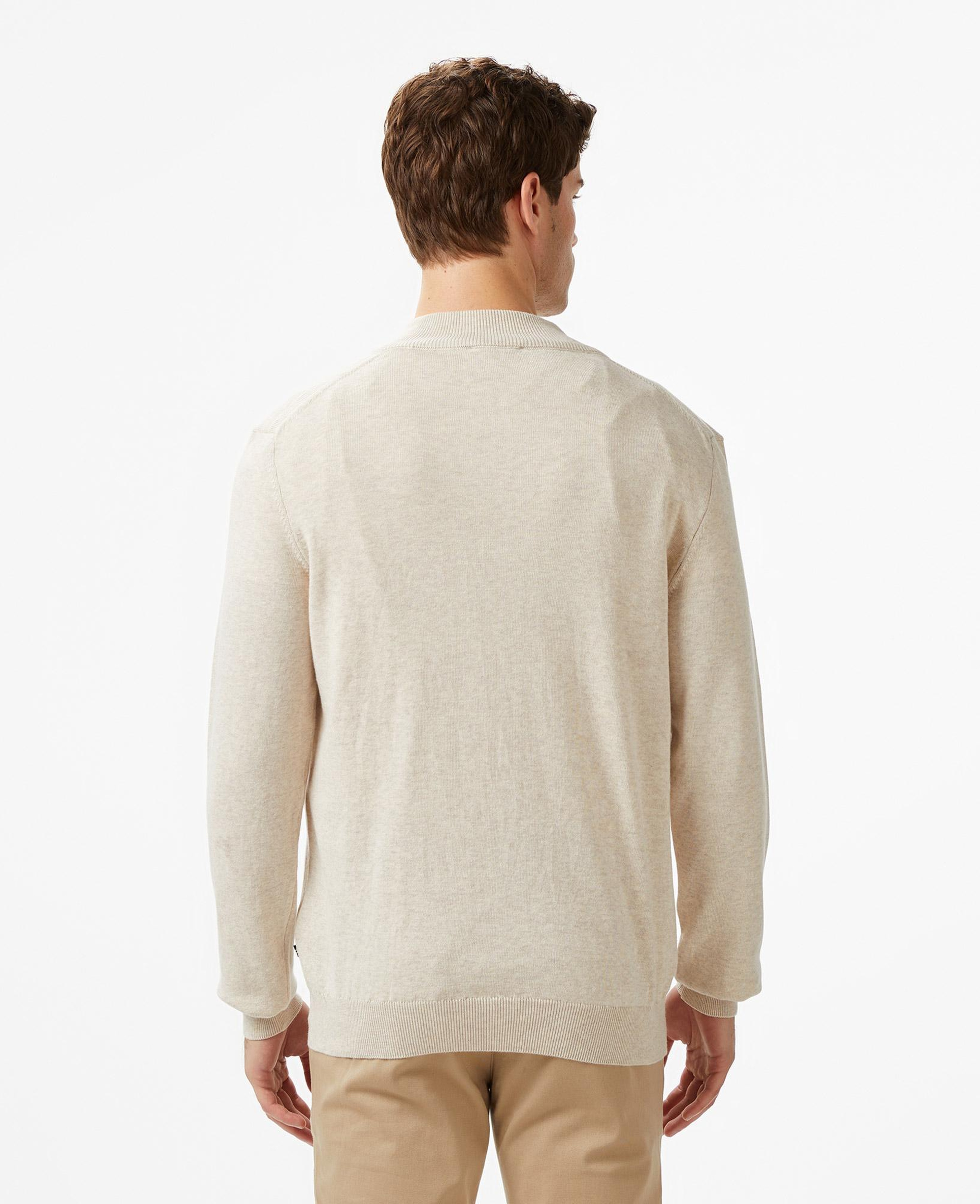 Nautica Erkek Krem Classic Fit Kazak