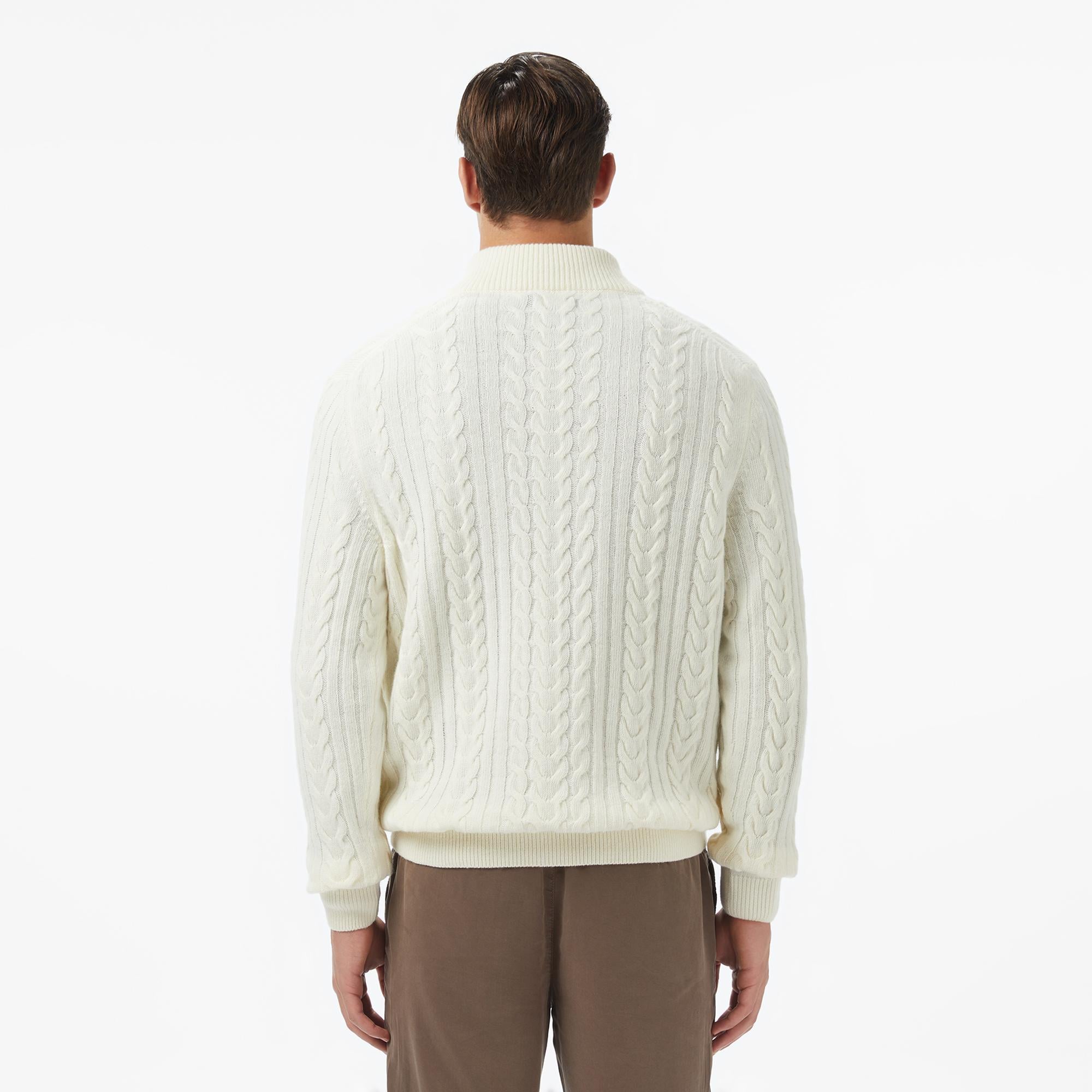 Nautica Erkek Krem Classic Fit Kazak