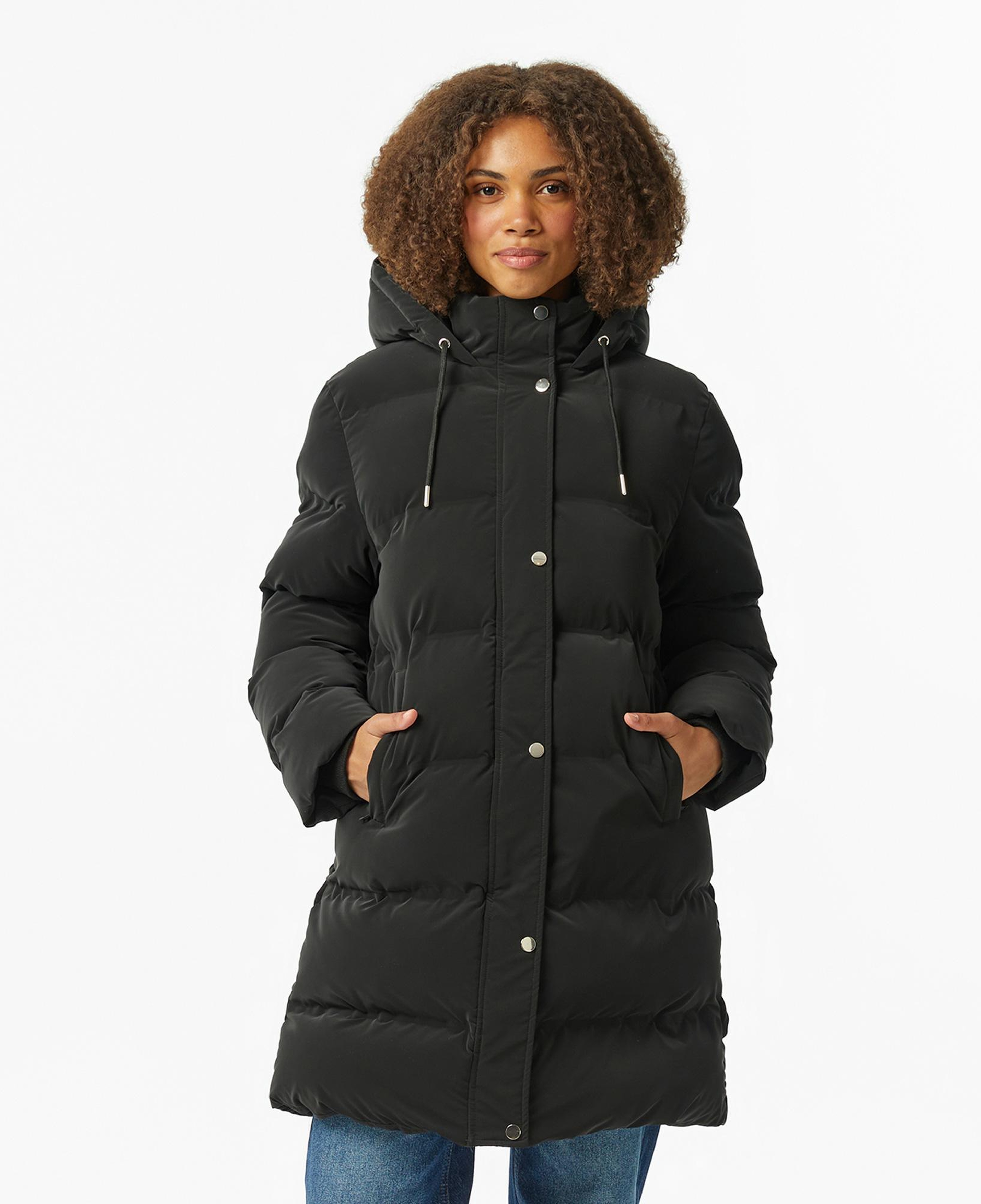 Nautica Kadın Siyah Regular Fit Mont