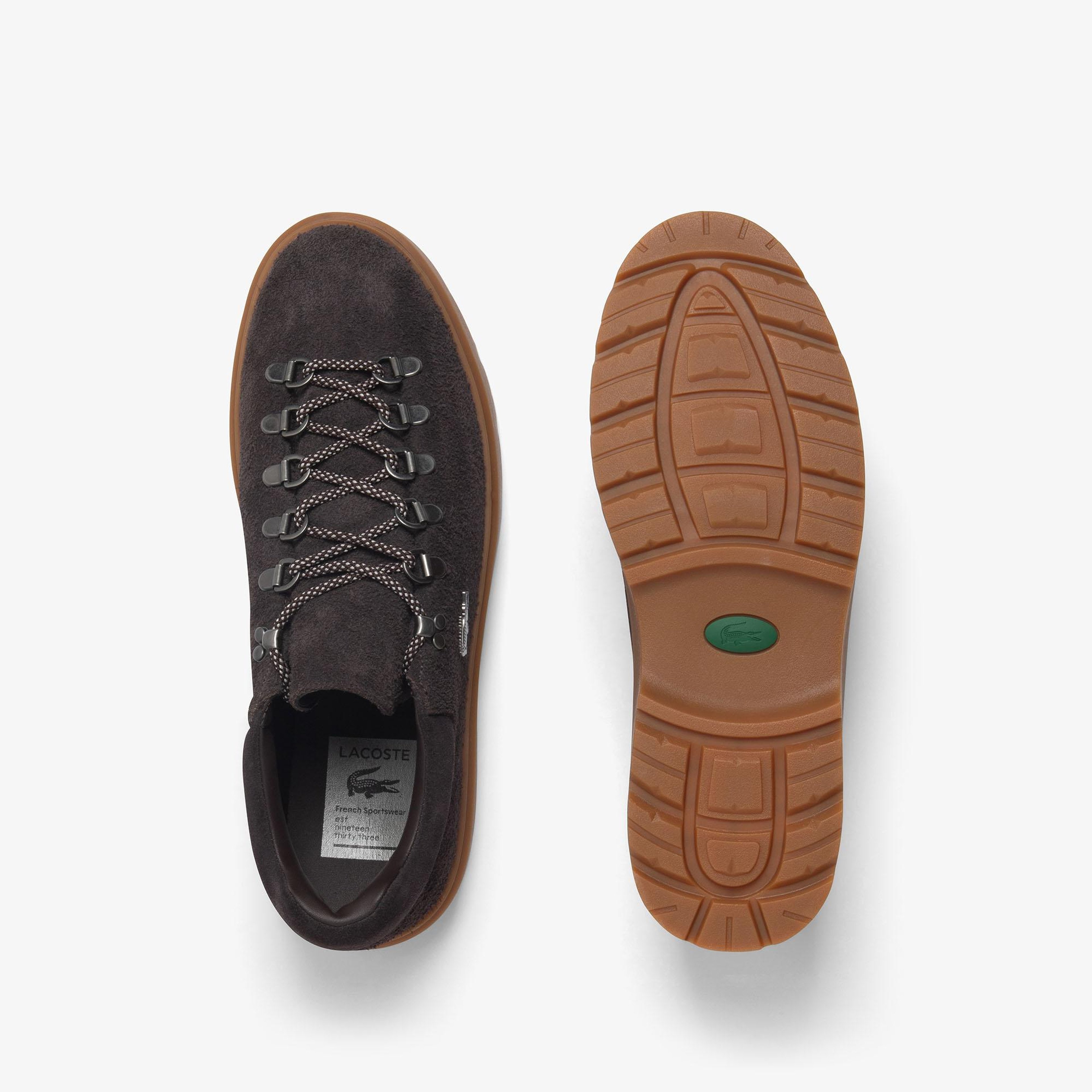 Lacoste Baseshot Winter Erkek Kahverengi Spor Ayakkabı