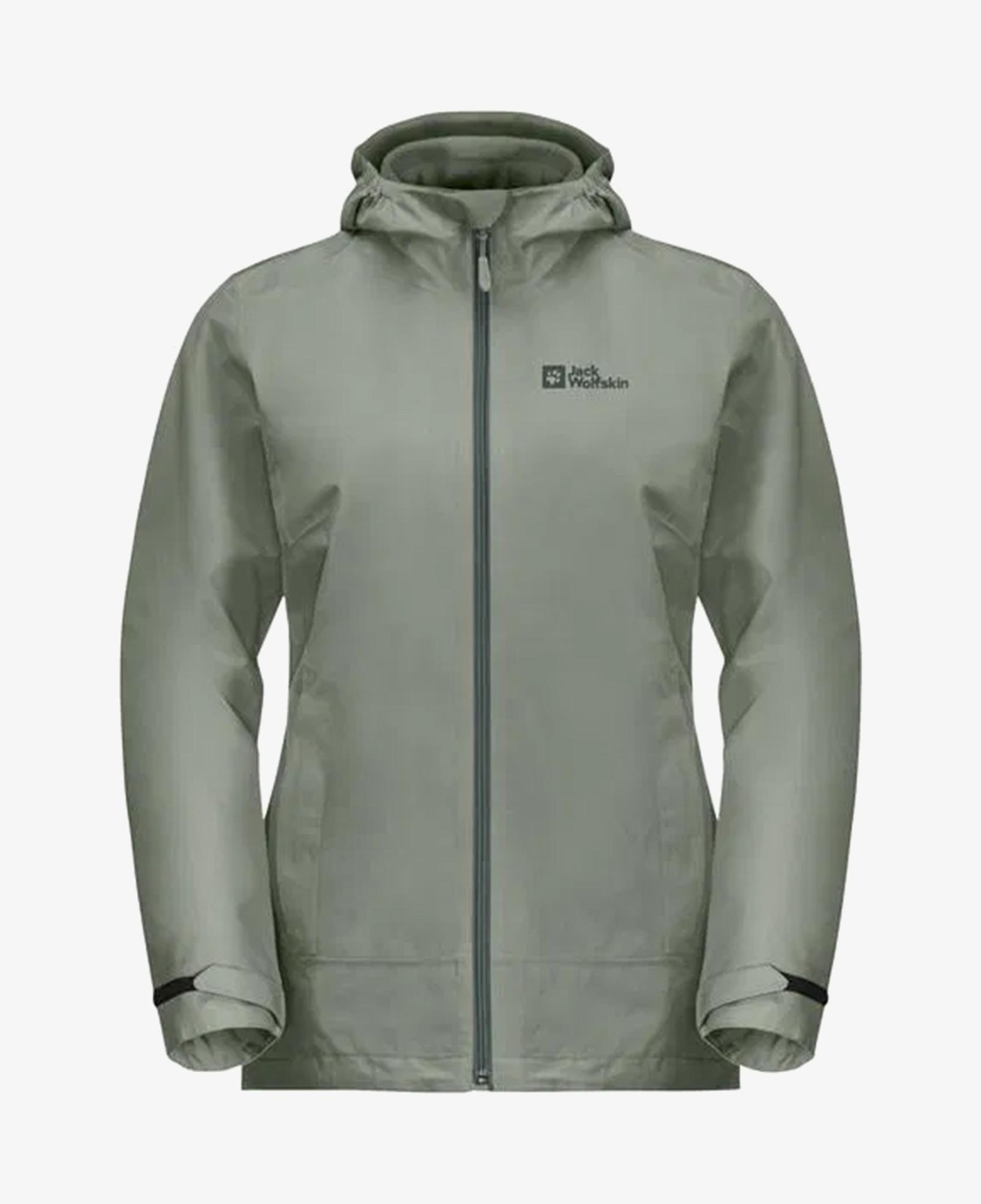 Jack Wolfskin Moonrise 3in1 Kadın Yeşil Outdoor Ceket