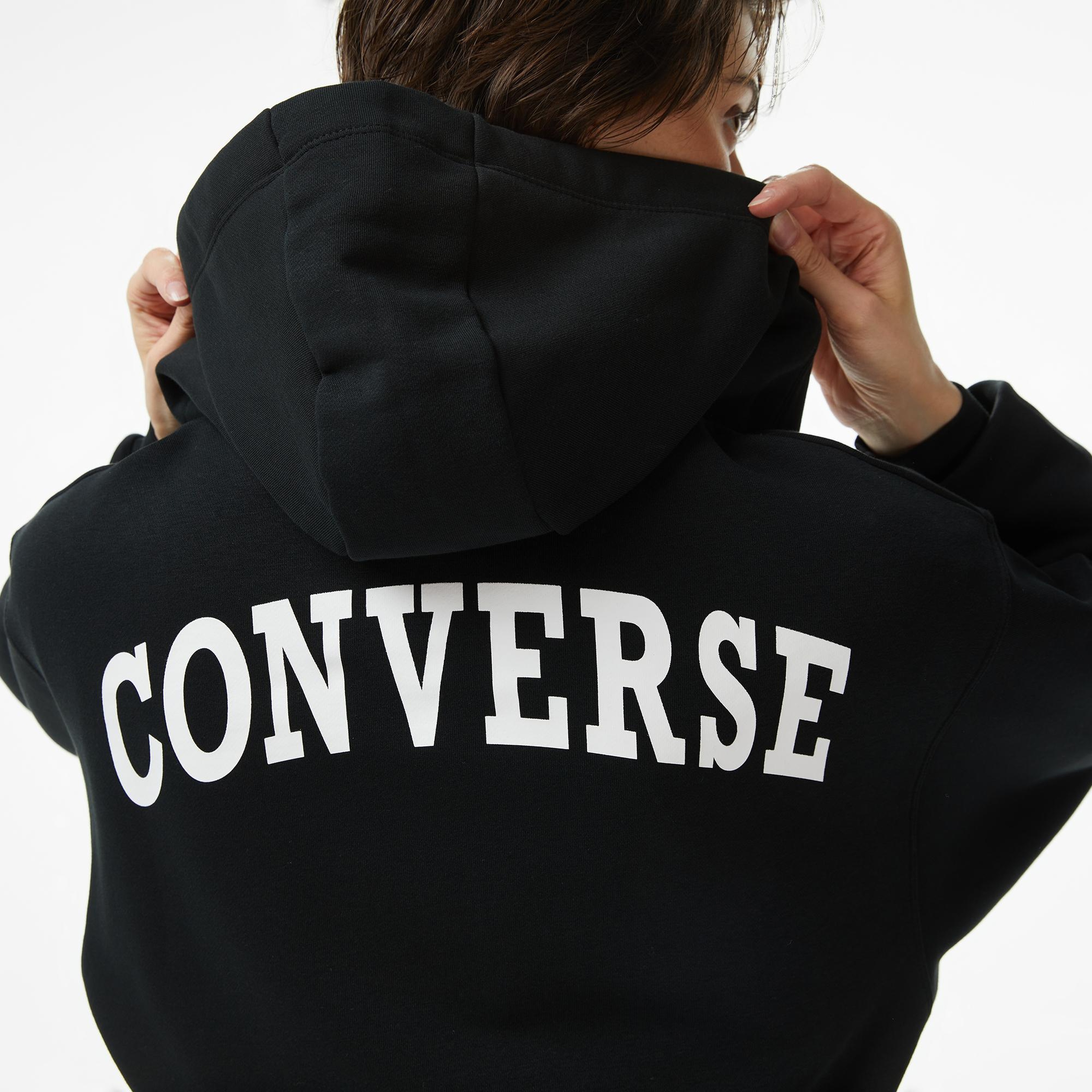 Converse Kadın Siyah Hırka