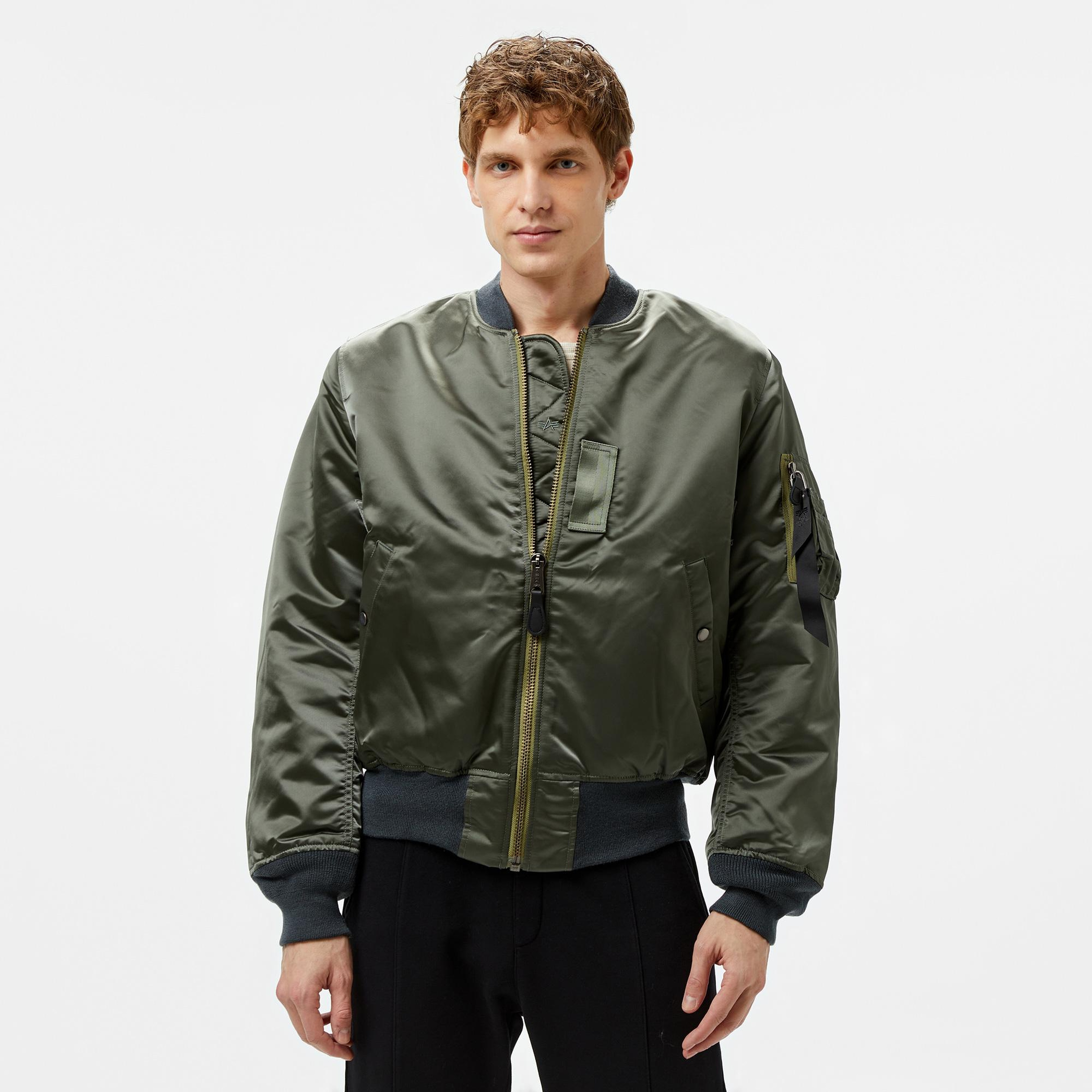 Alpha Industries 1960S Ma-1 Flight Bomber Unisex Gri Ceket