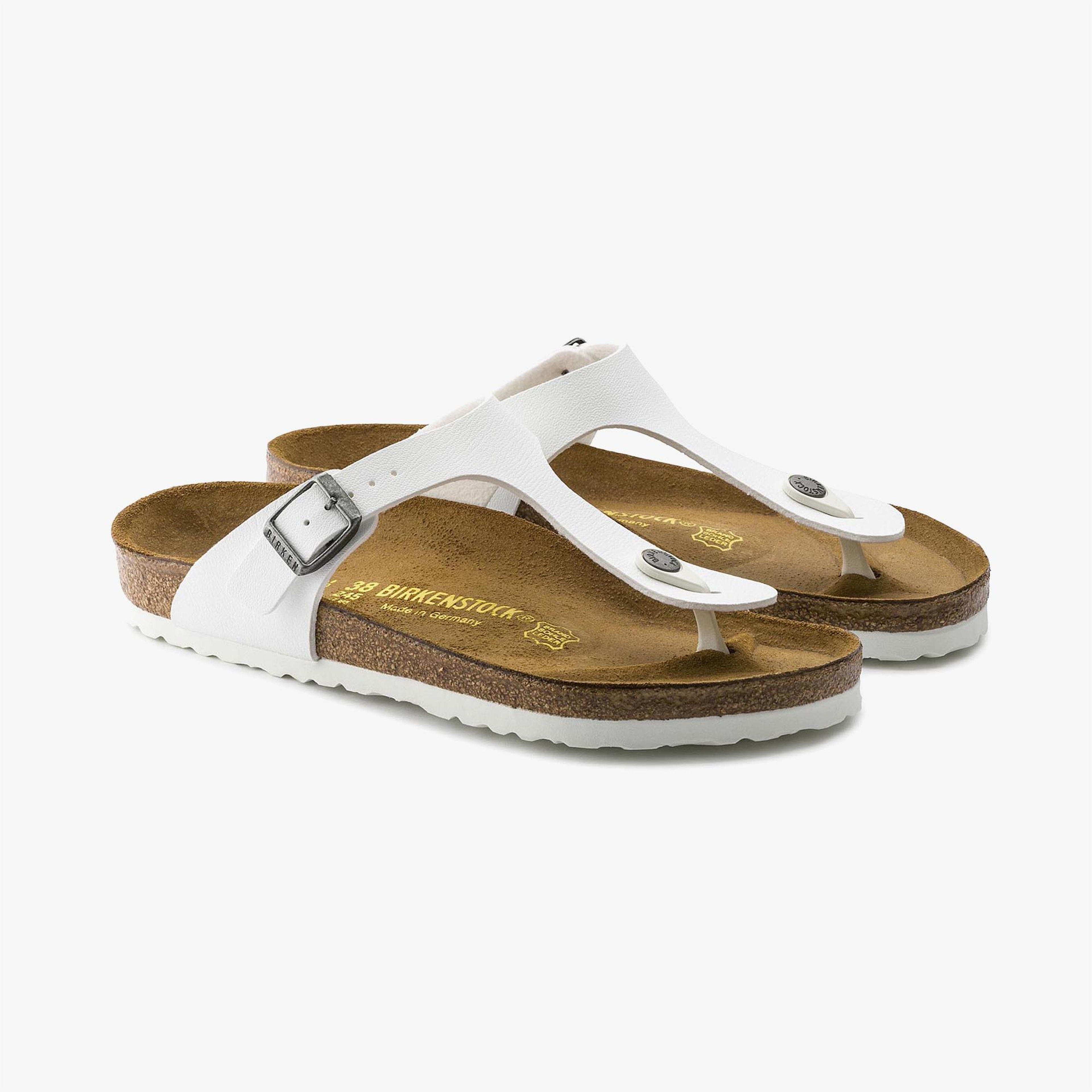 Birkenstock Gizeh Bf Kadın Beyaz Terlik
