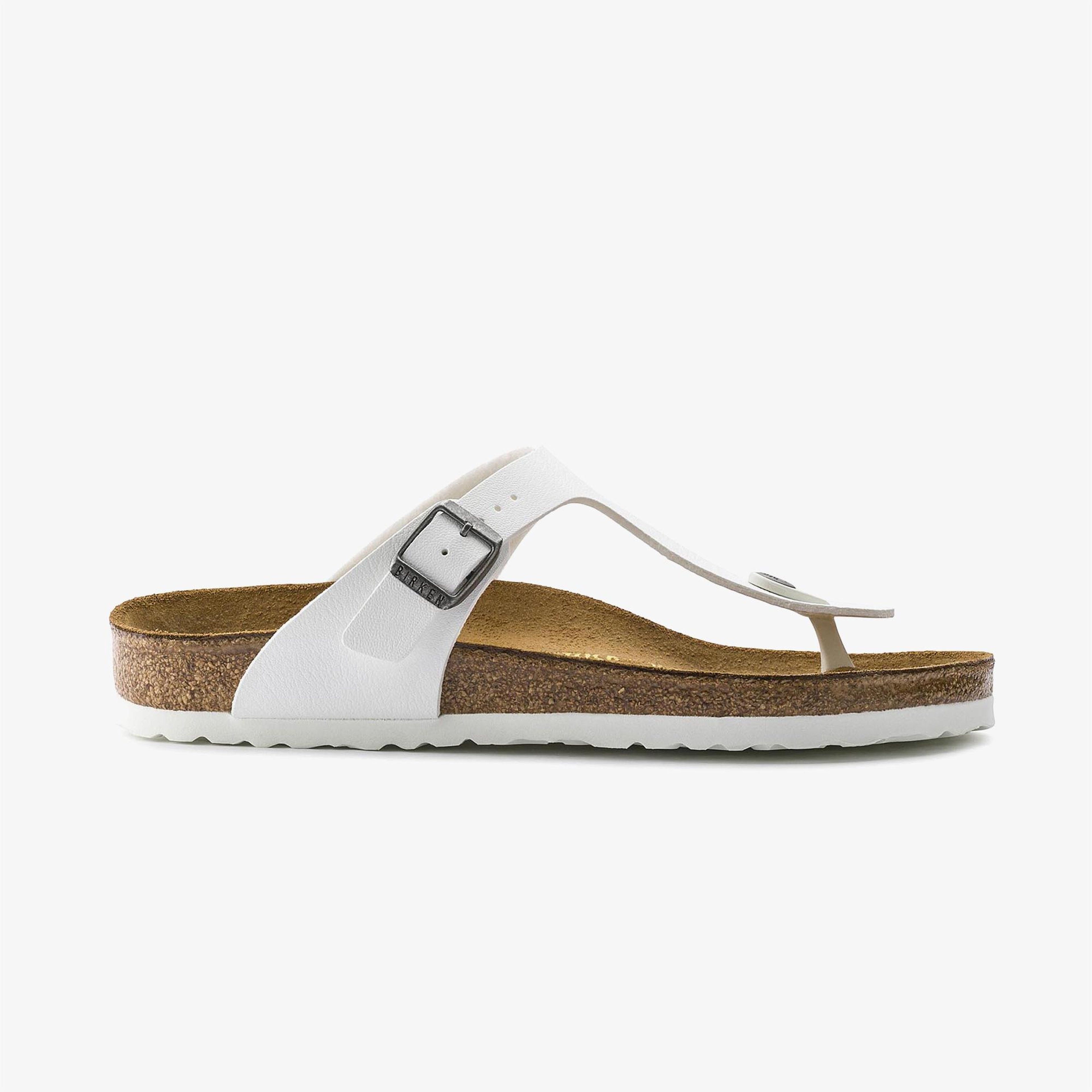 Birkenstock Gizeh Bf Kadın Beyaz Terlik