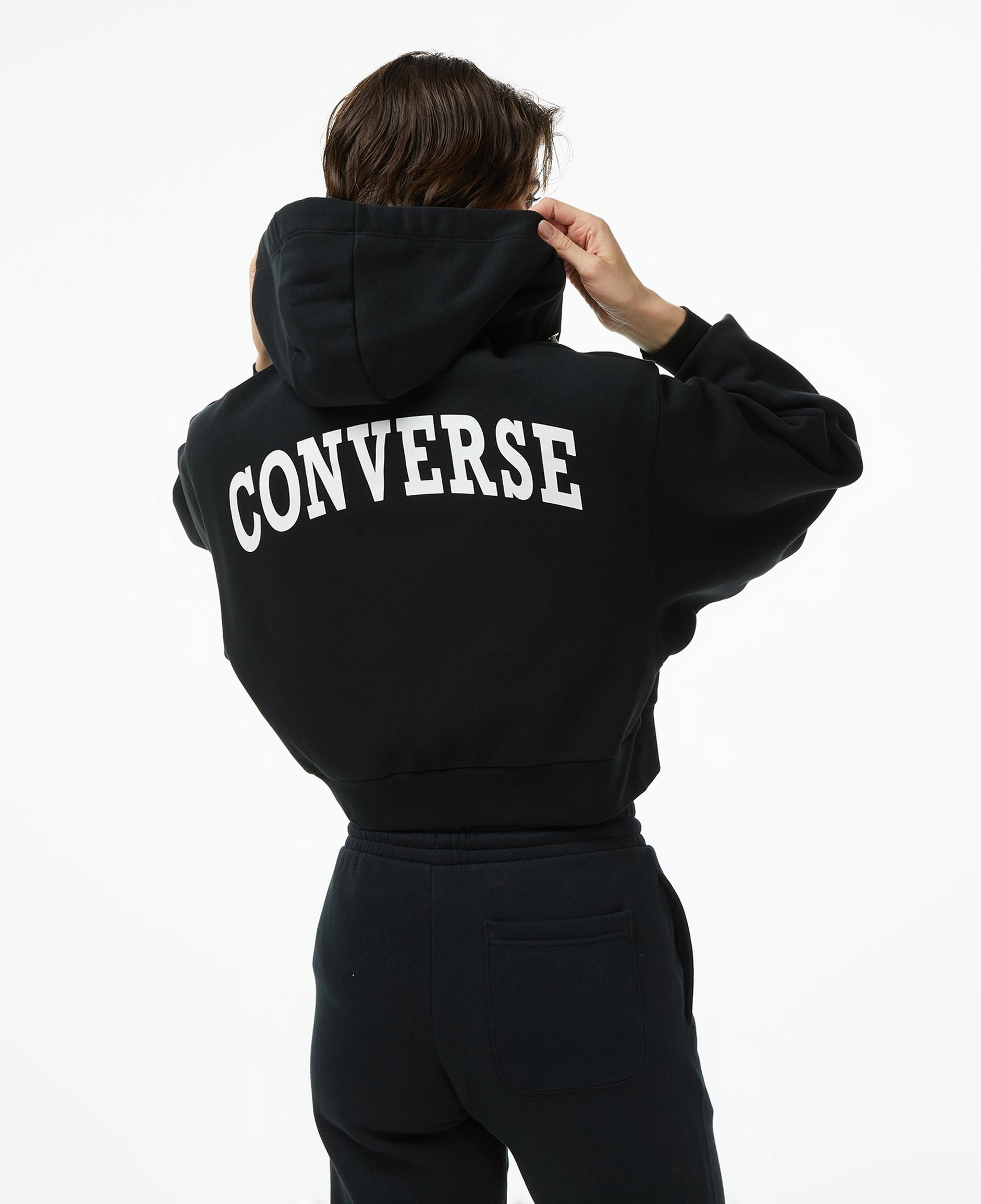 Converse Kadın Siyah Hırka