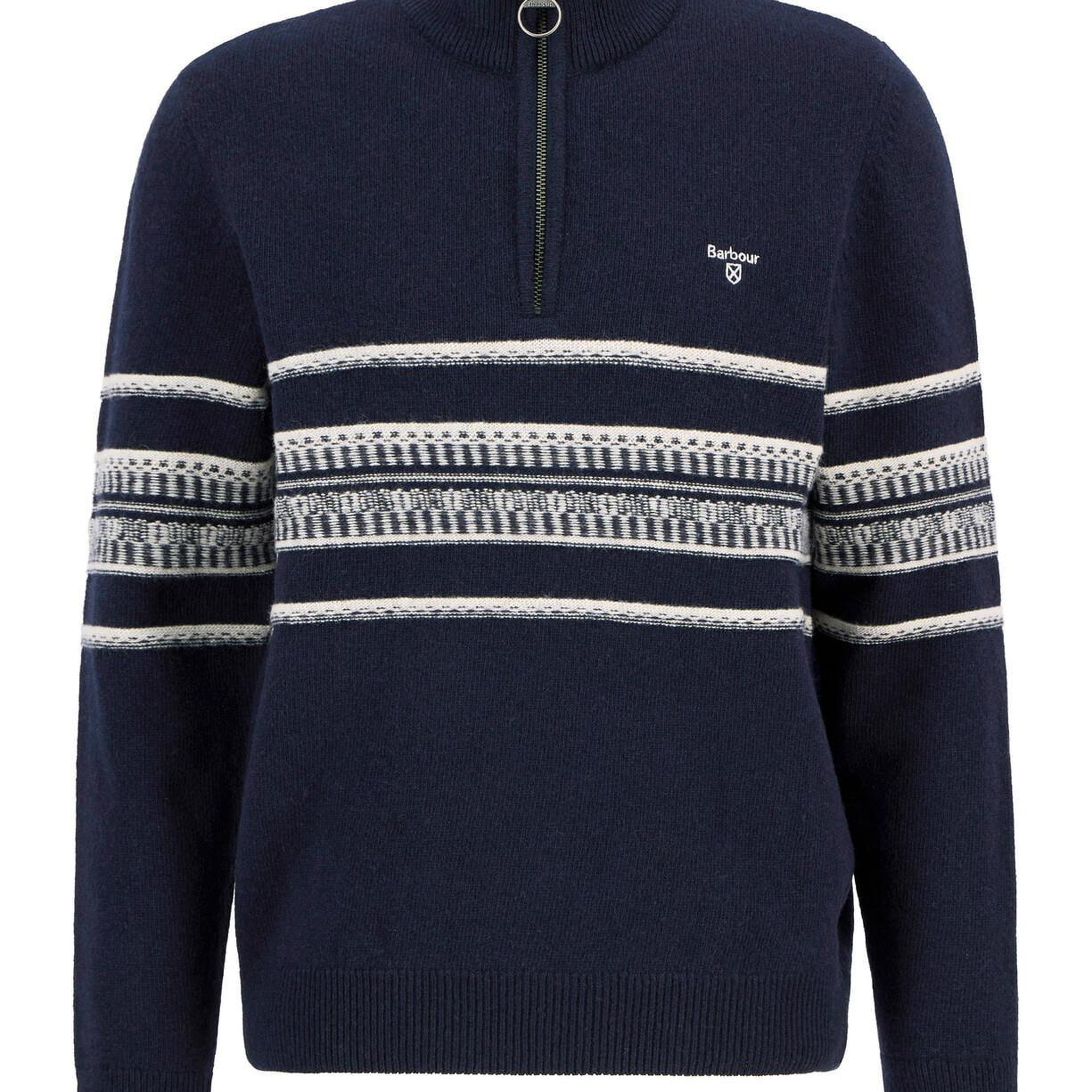 Barbour Kepwick Yarım Fermuarlı Kazak