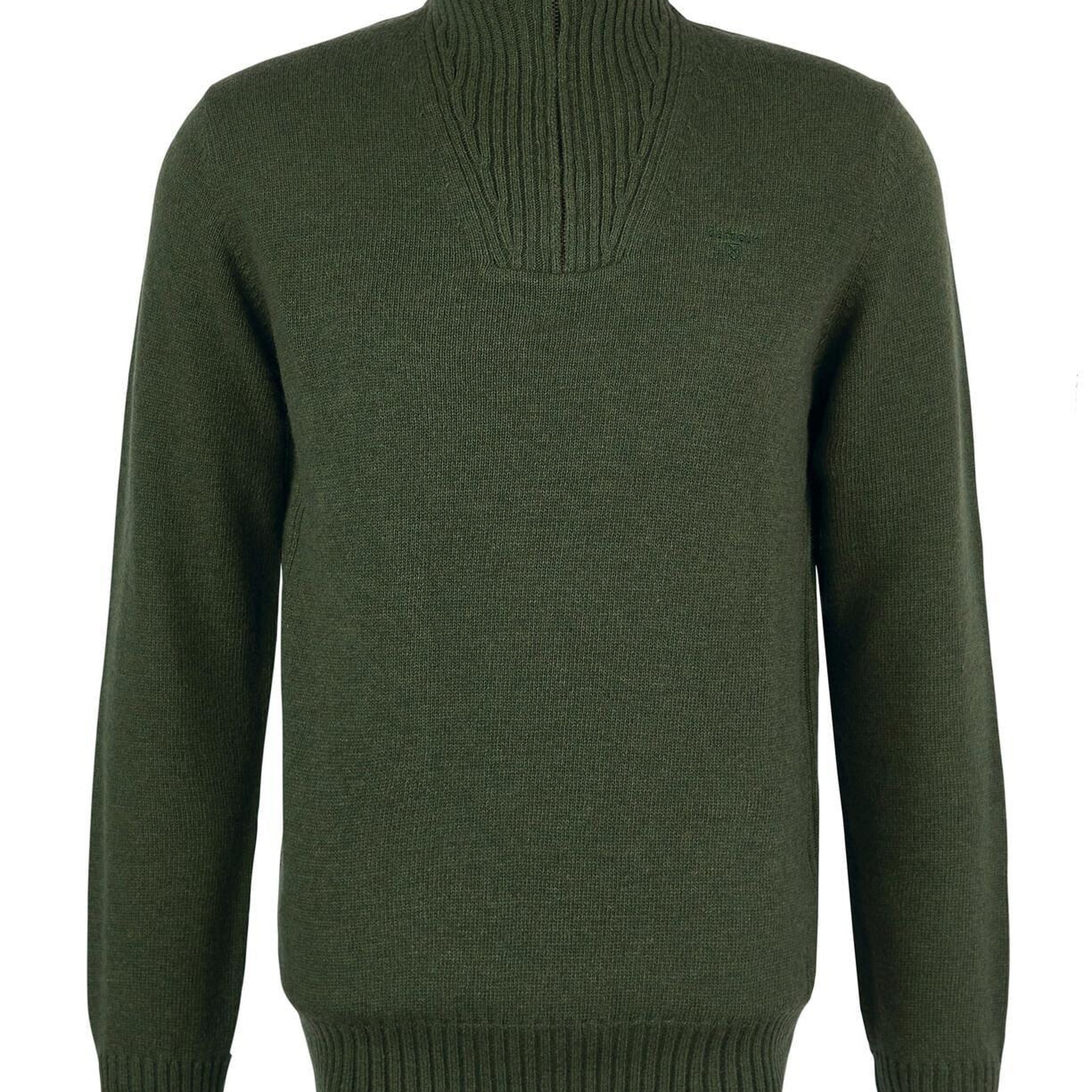 Barbour Essential Lambswool Half Zip Kazak