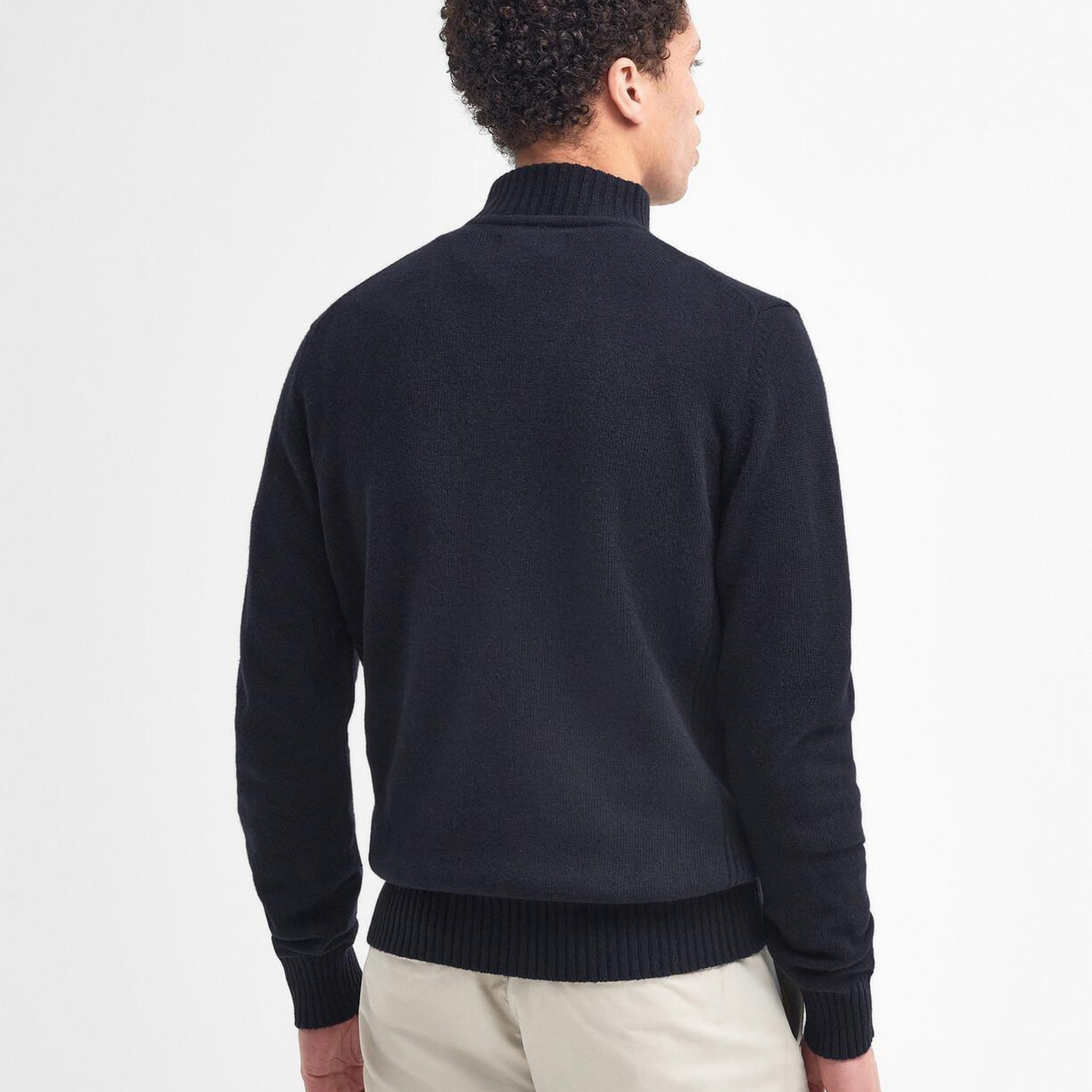 Barbour Essential Lambswool Half Zip Kazak