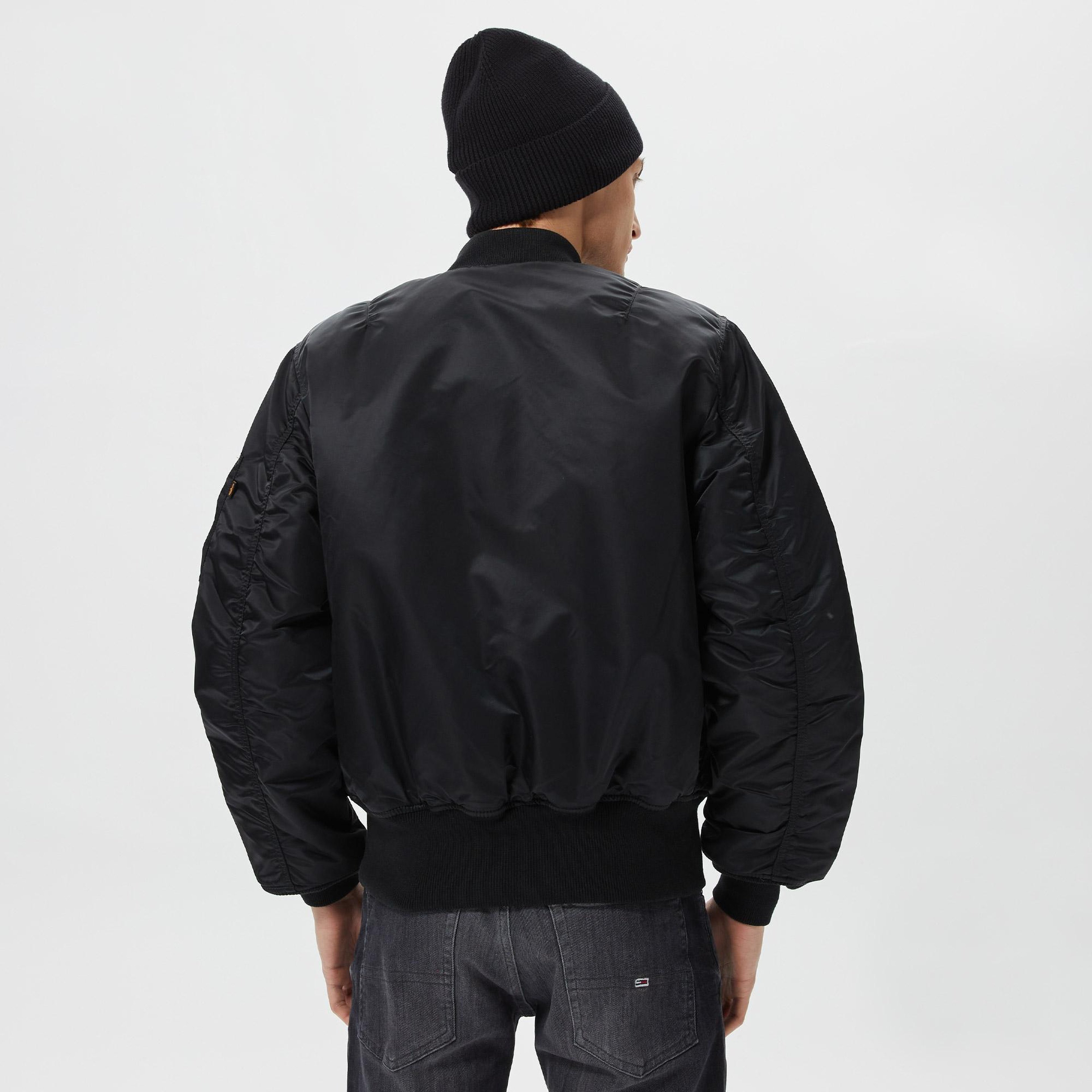 Alpha Industries MA-1 Flight Erkek Siyah Ceket