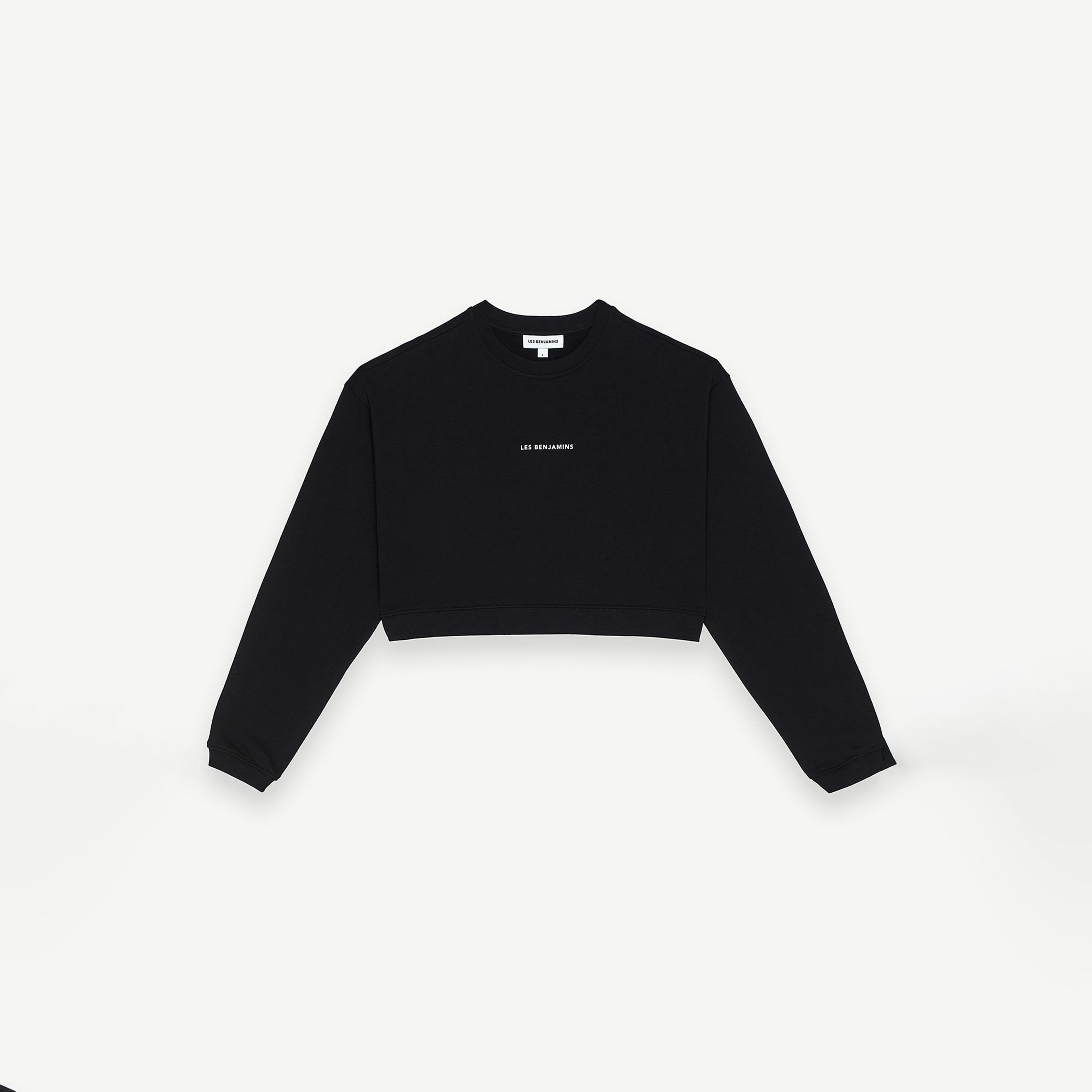 Les Benjamins Kadın Siyah Sweatshirt