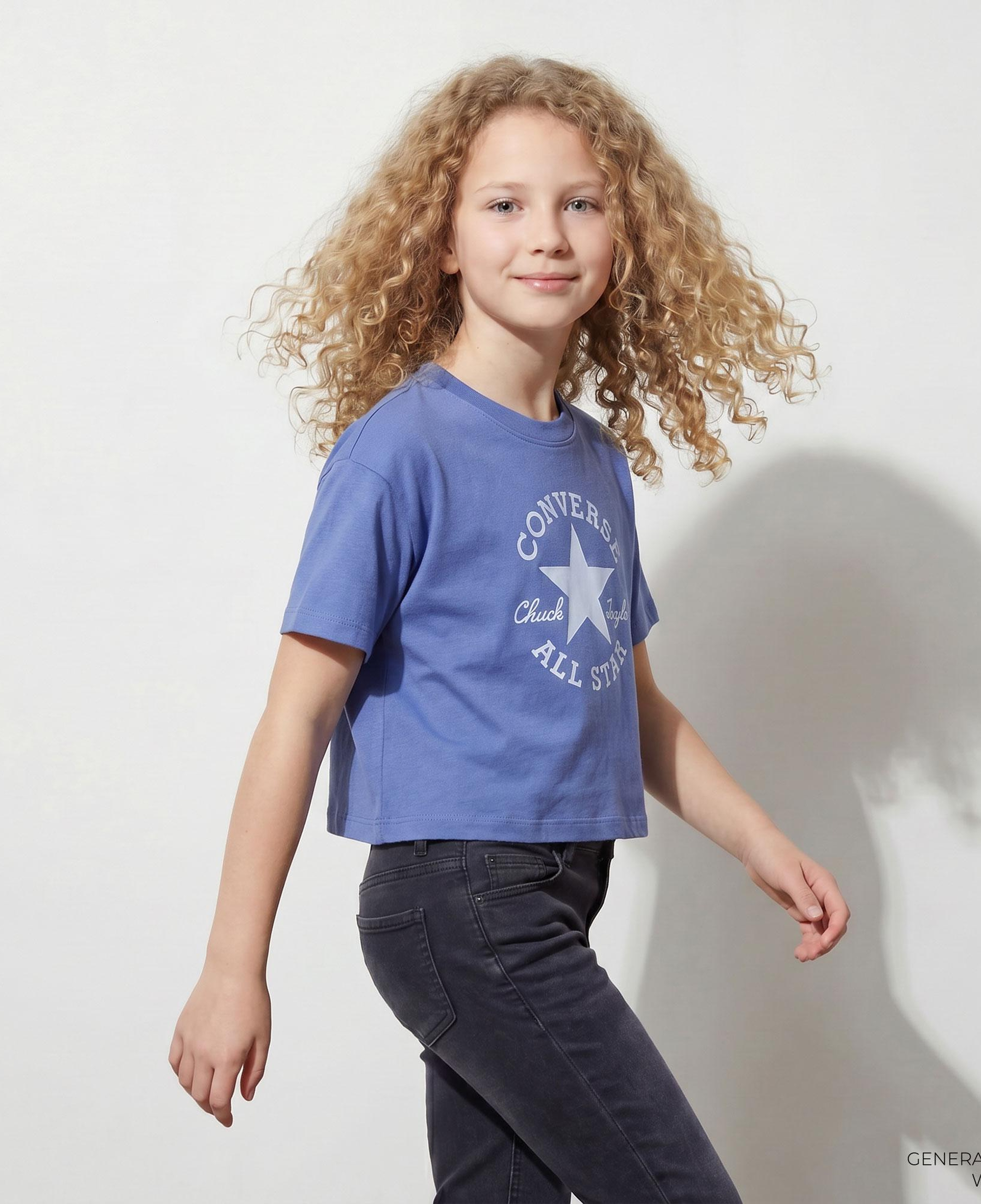 Converse Çocuk Mavi T-Shirt