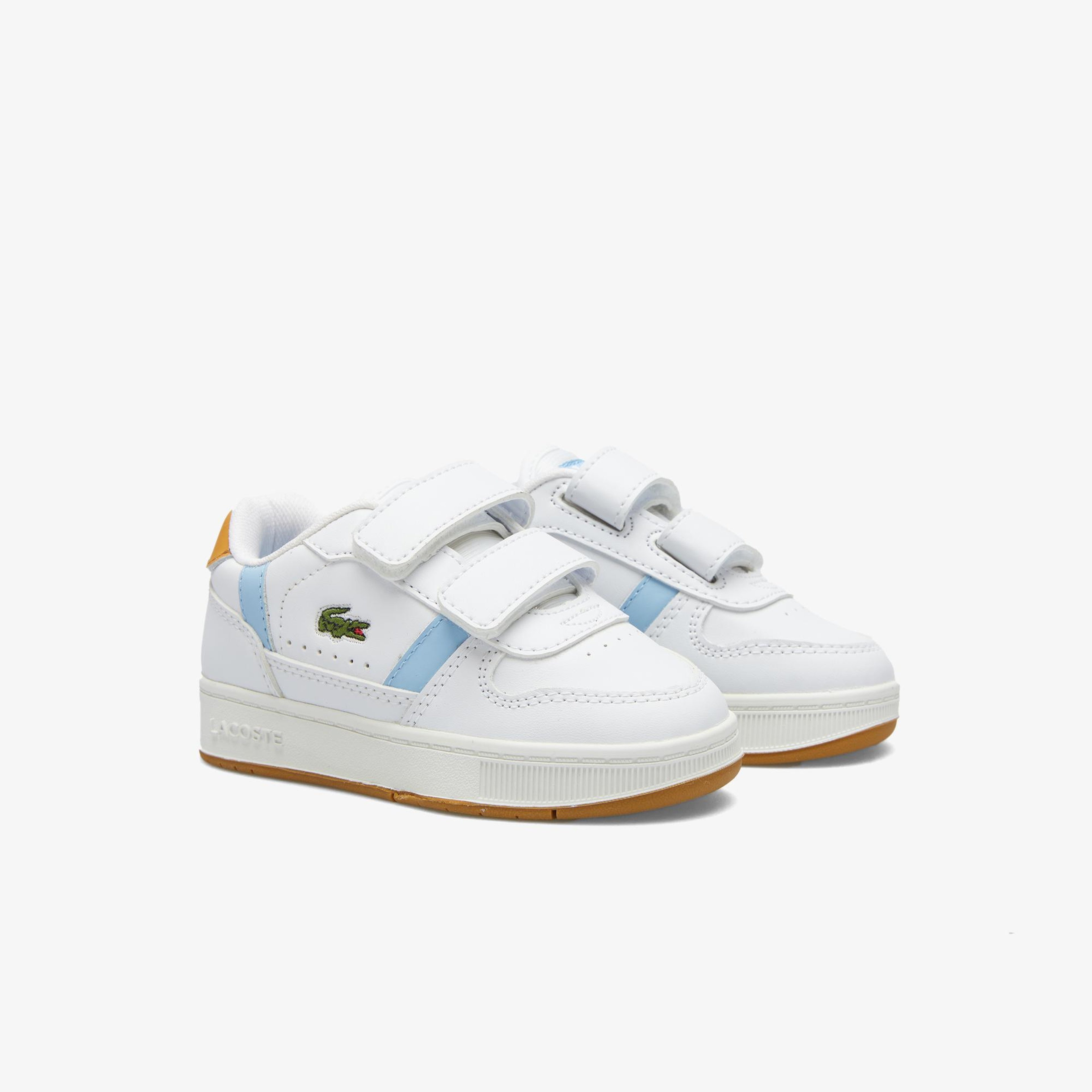 Lacoste T-Clip Çocuk Beyaz/Mavi Sneaker