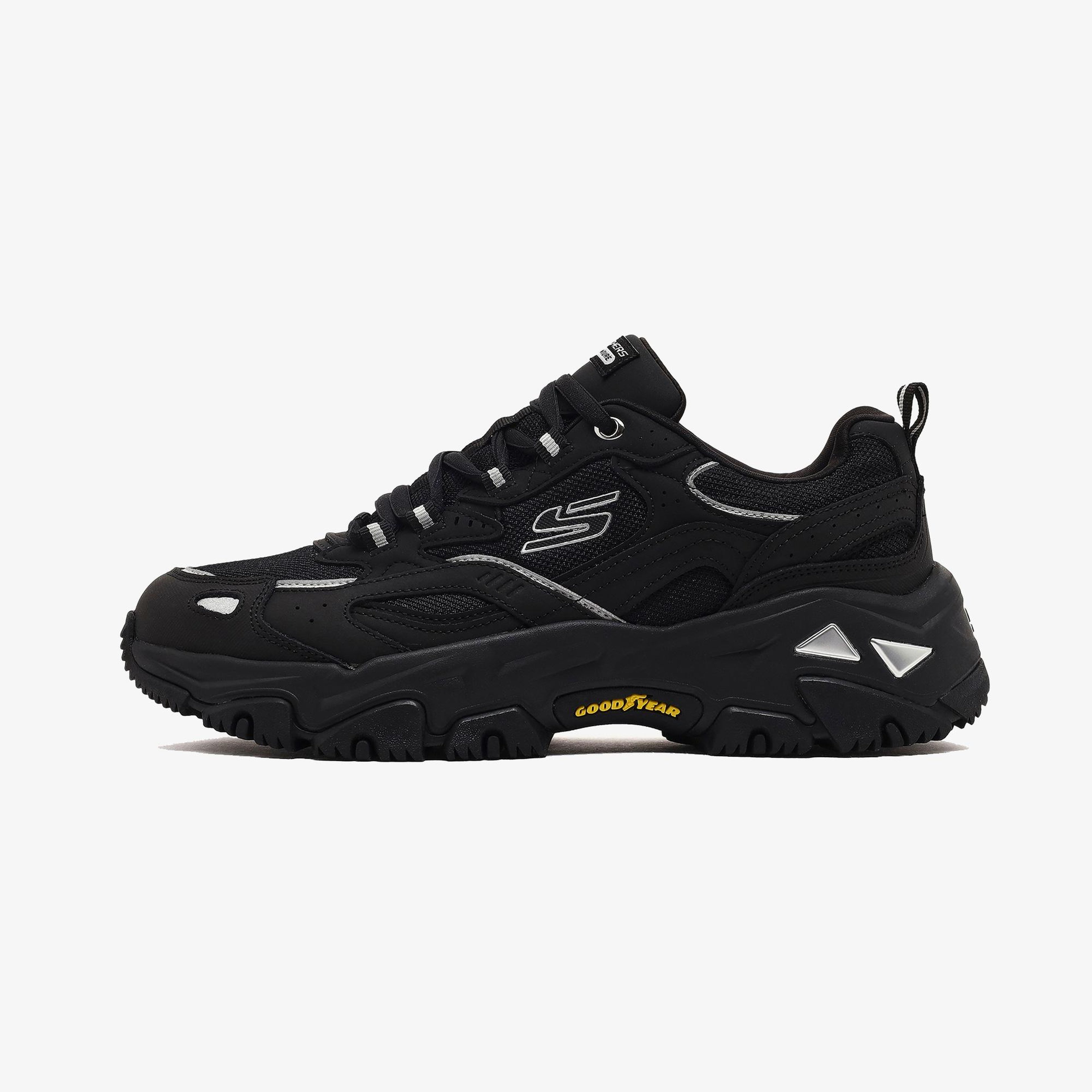 Skechers D'Lites Hiker Erkek Siyah Spor Ayakkabı