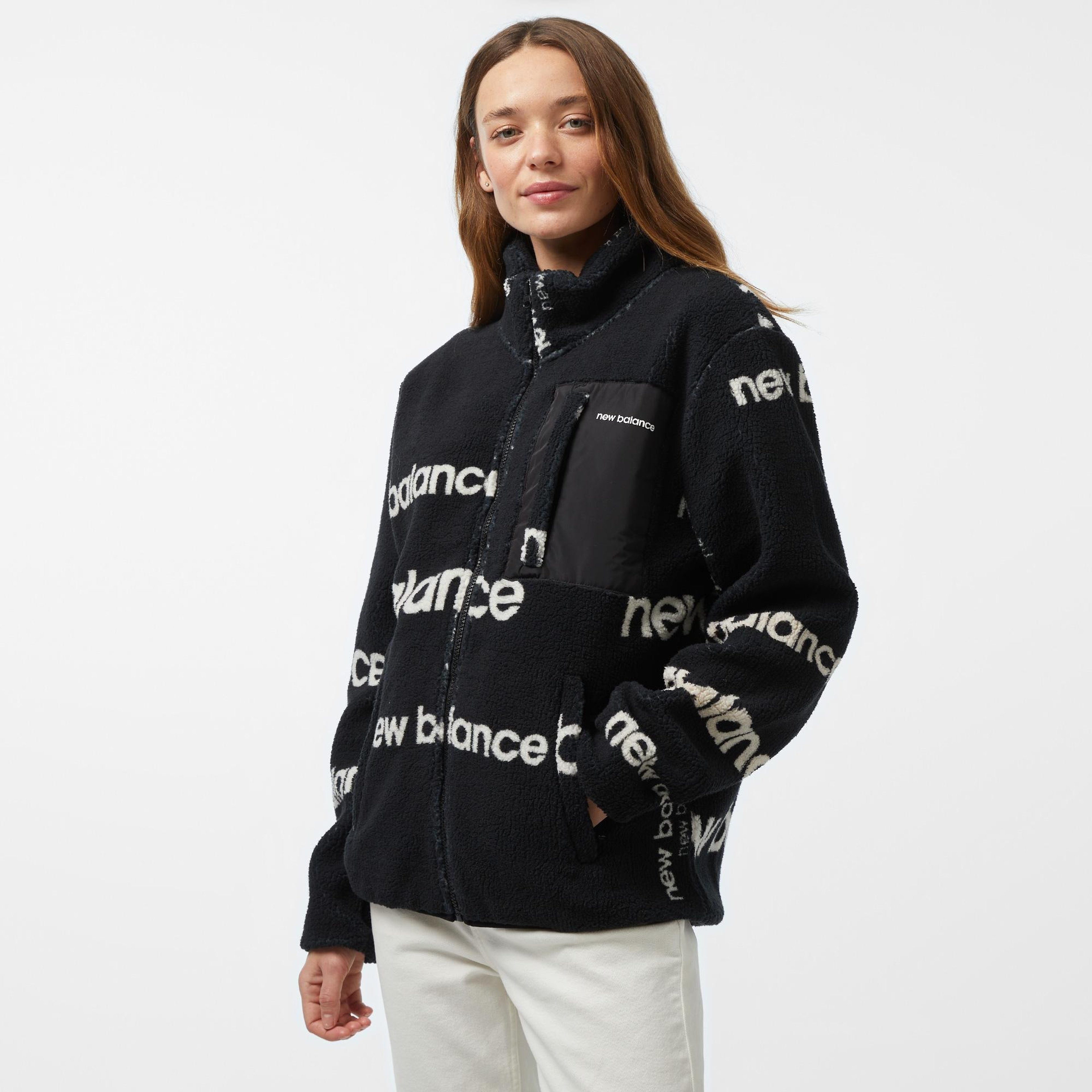 New Balance NB Lifestyle Kadın Siyah Sweatshirt