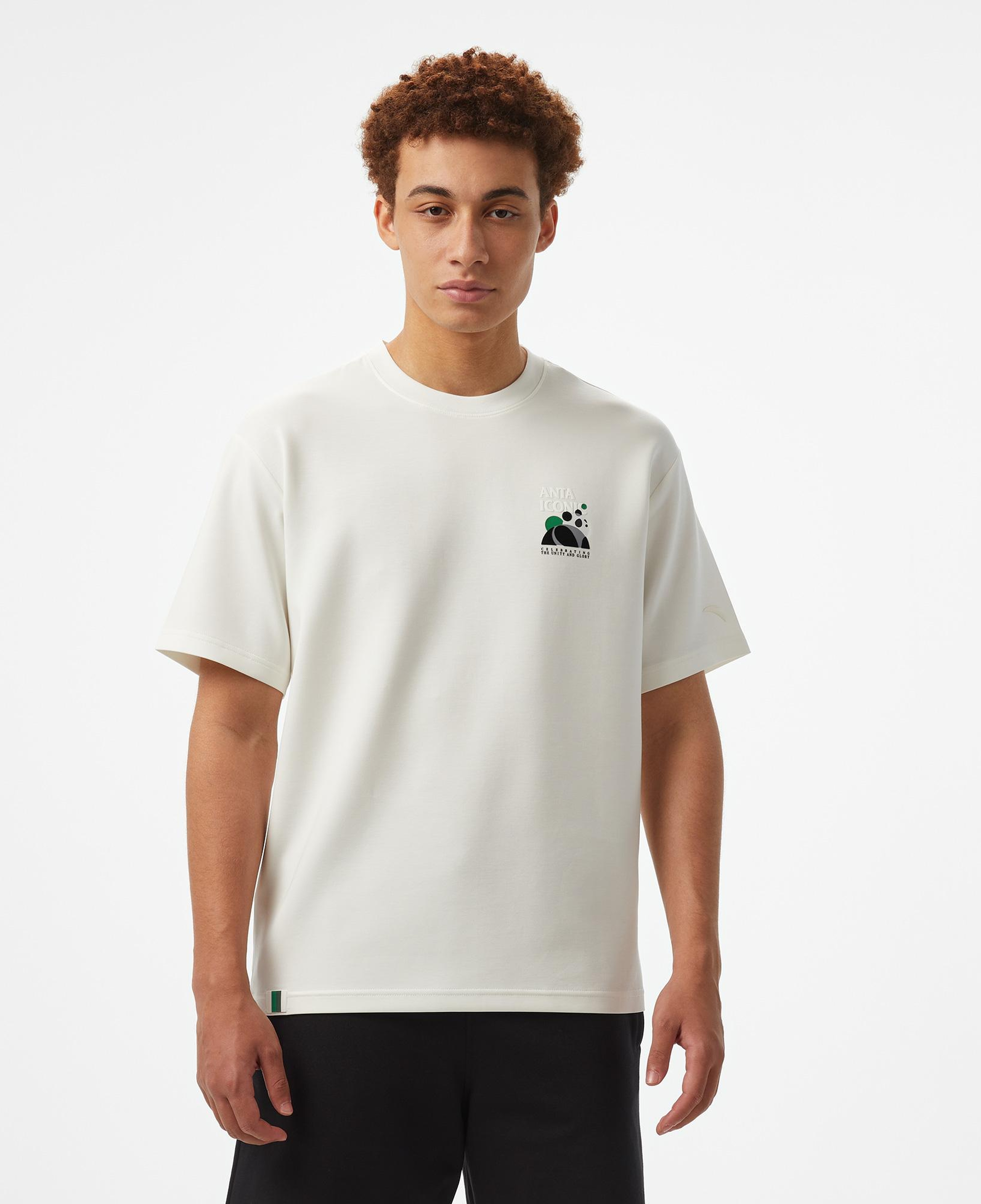 Anta Iconic SS Erkek Bej T-Shirt