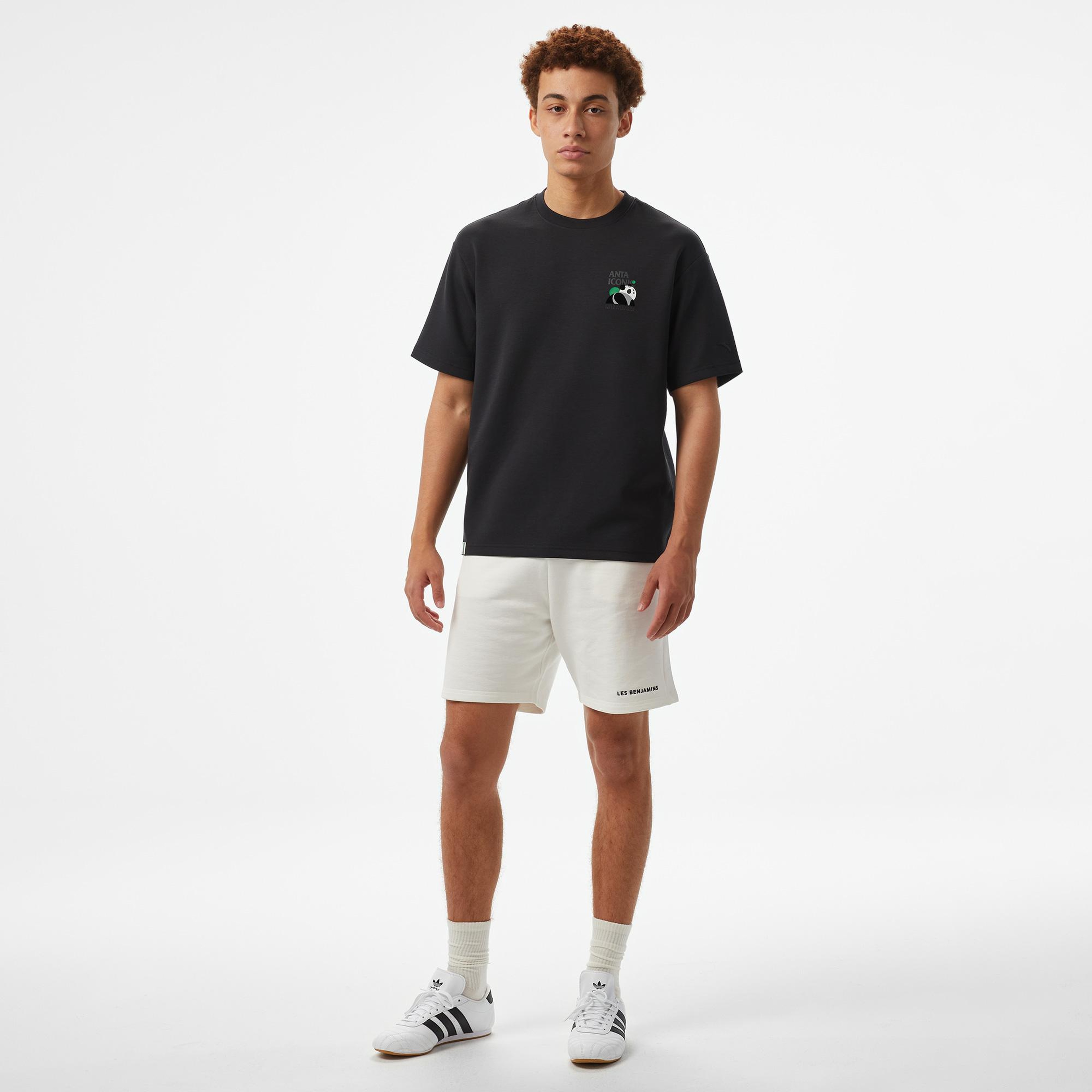 Anta Iconic SS Erkek Siyah T-Shirt