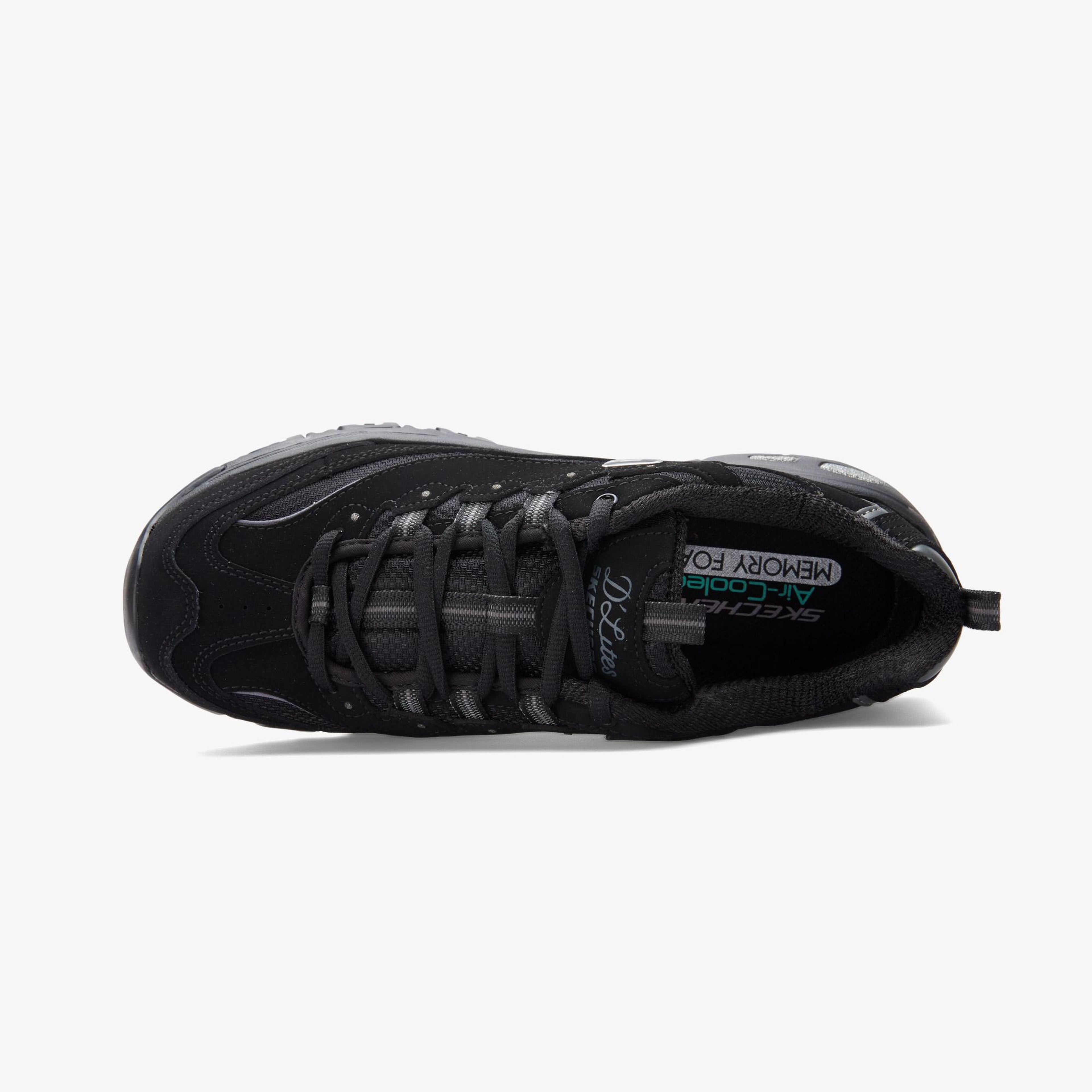 Skechers D'Lites Biggest Fan Kadın Siyah Spor Ayakkabı