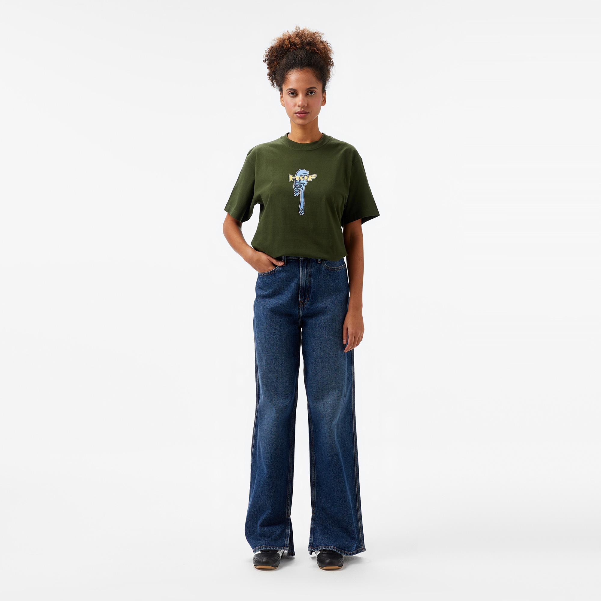 Huf Vise Erkek Yeşil T-Shirt