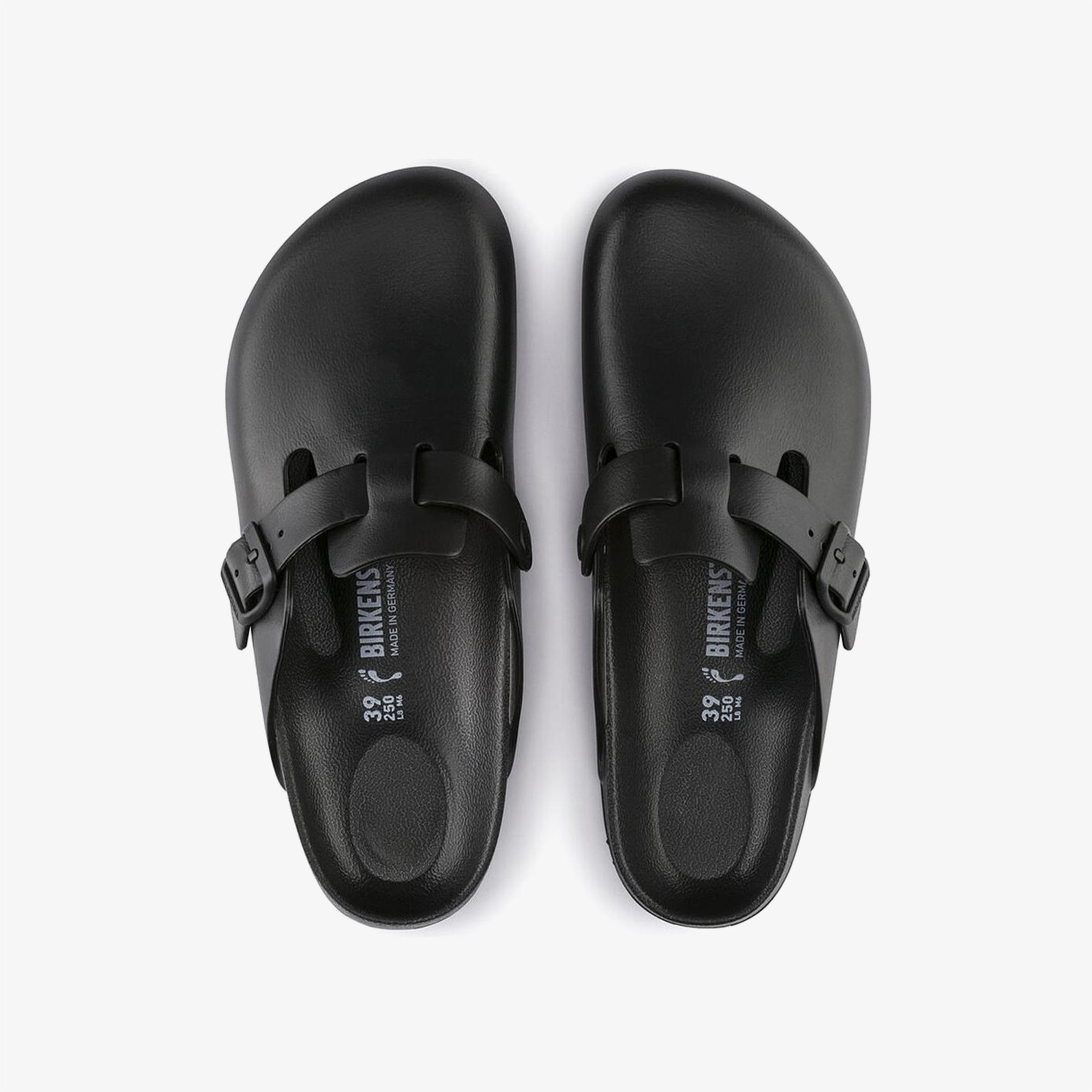 Birkenstock Boston Eva Erkek Siyah Terlik