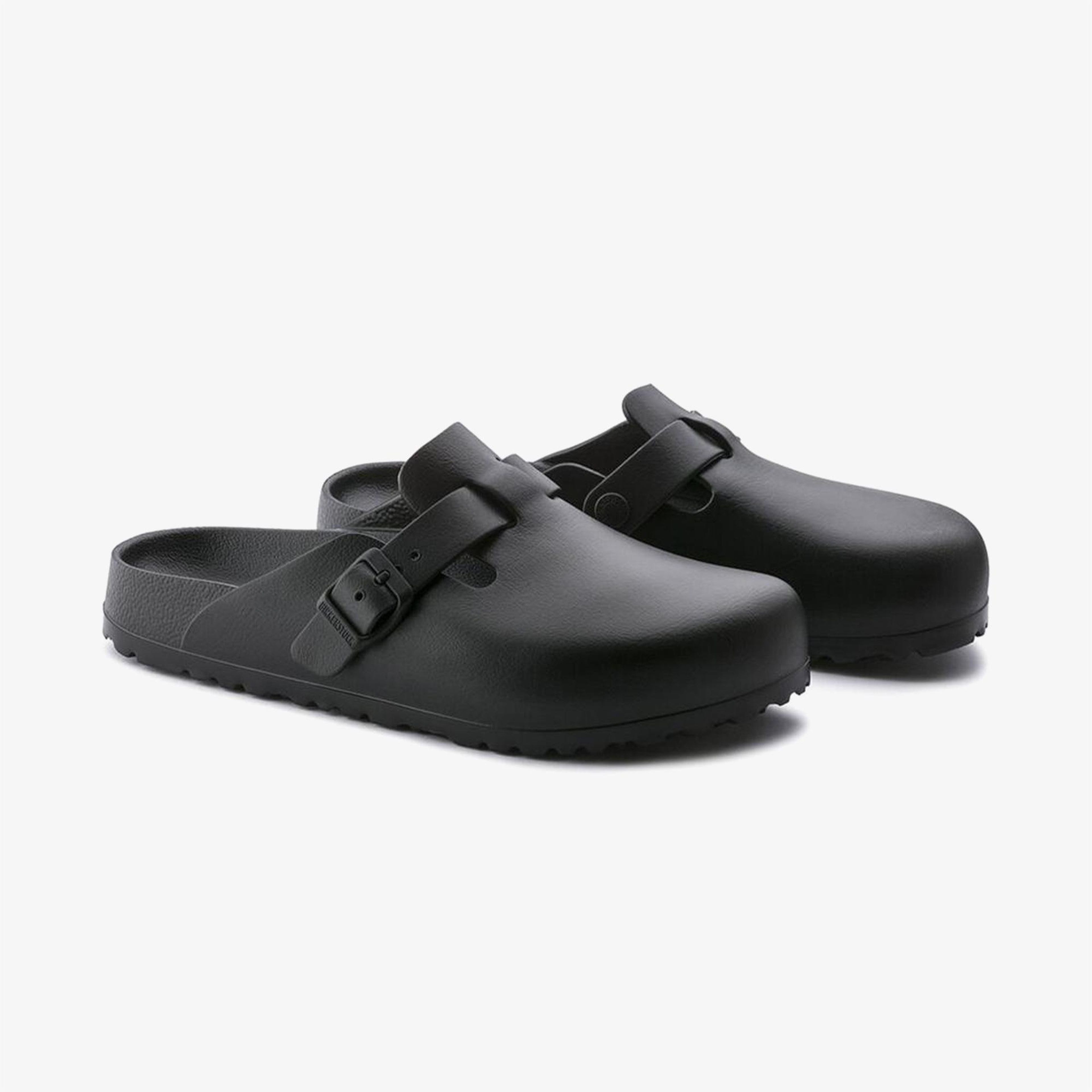 Birkenstock Boston Eva Erkek Siyah Terlik