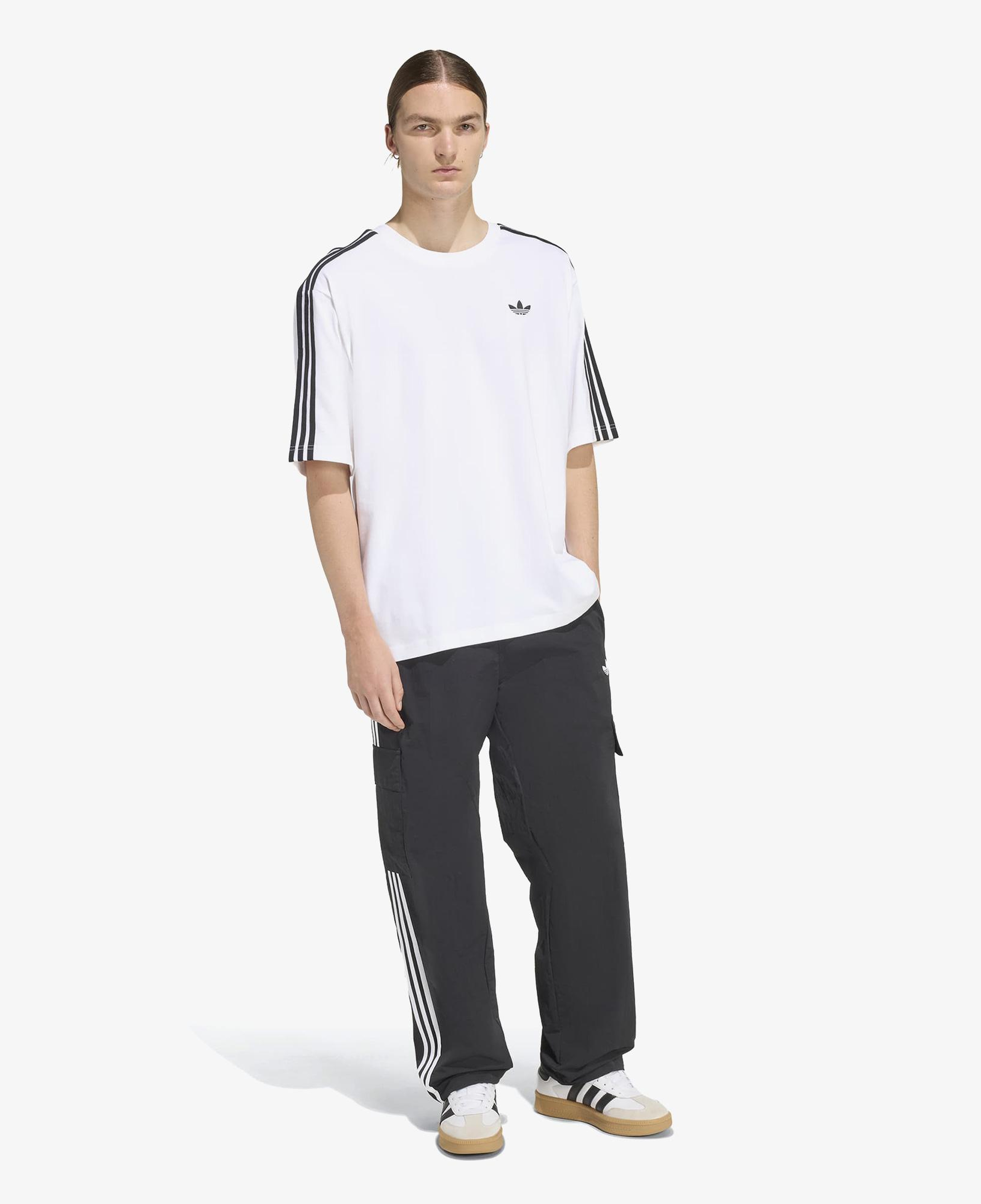 adidas 3Striped Erkek Beyaz T-Shirt