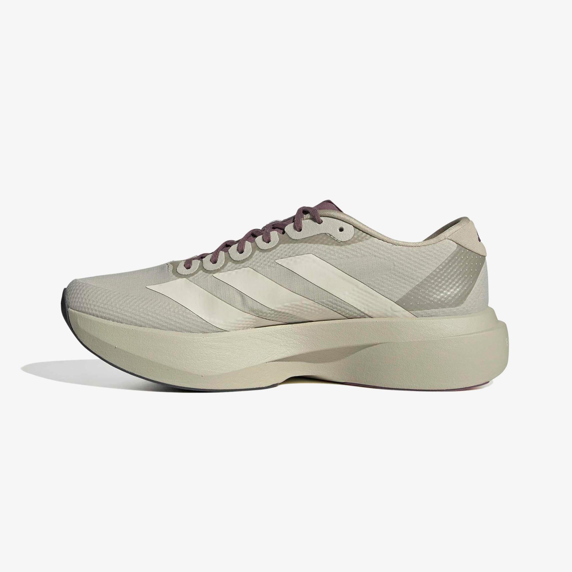 adidas Adizero Evo SL Woven  Erkek Bej Spor Ayakkabı