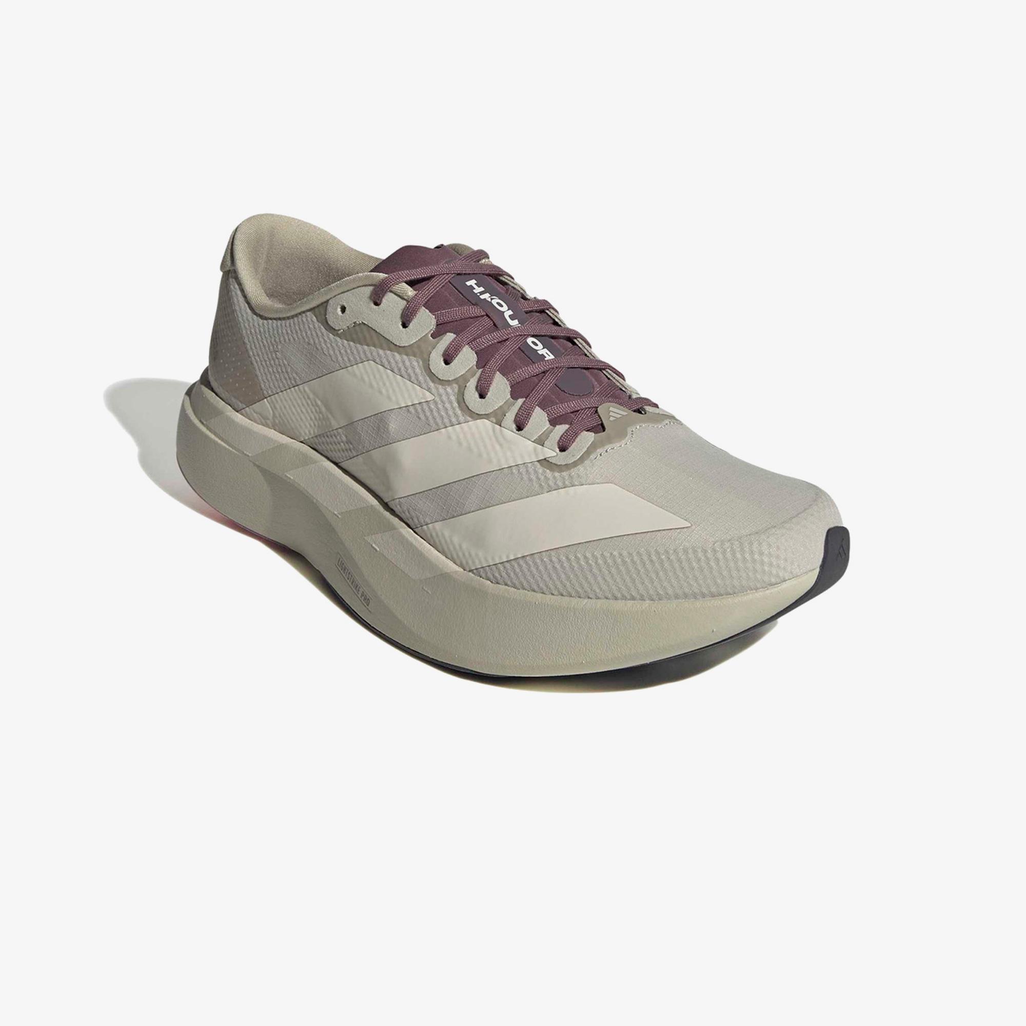adidas Adizero Evo SL Woven  Erkek Bej Spor Ayakkabı