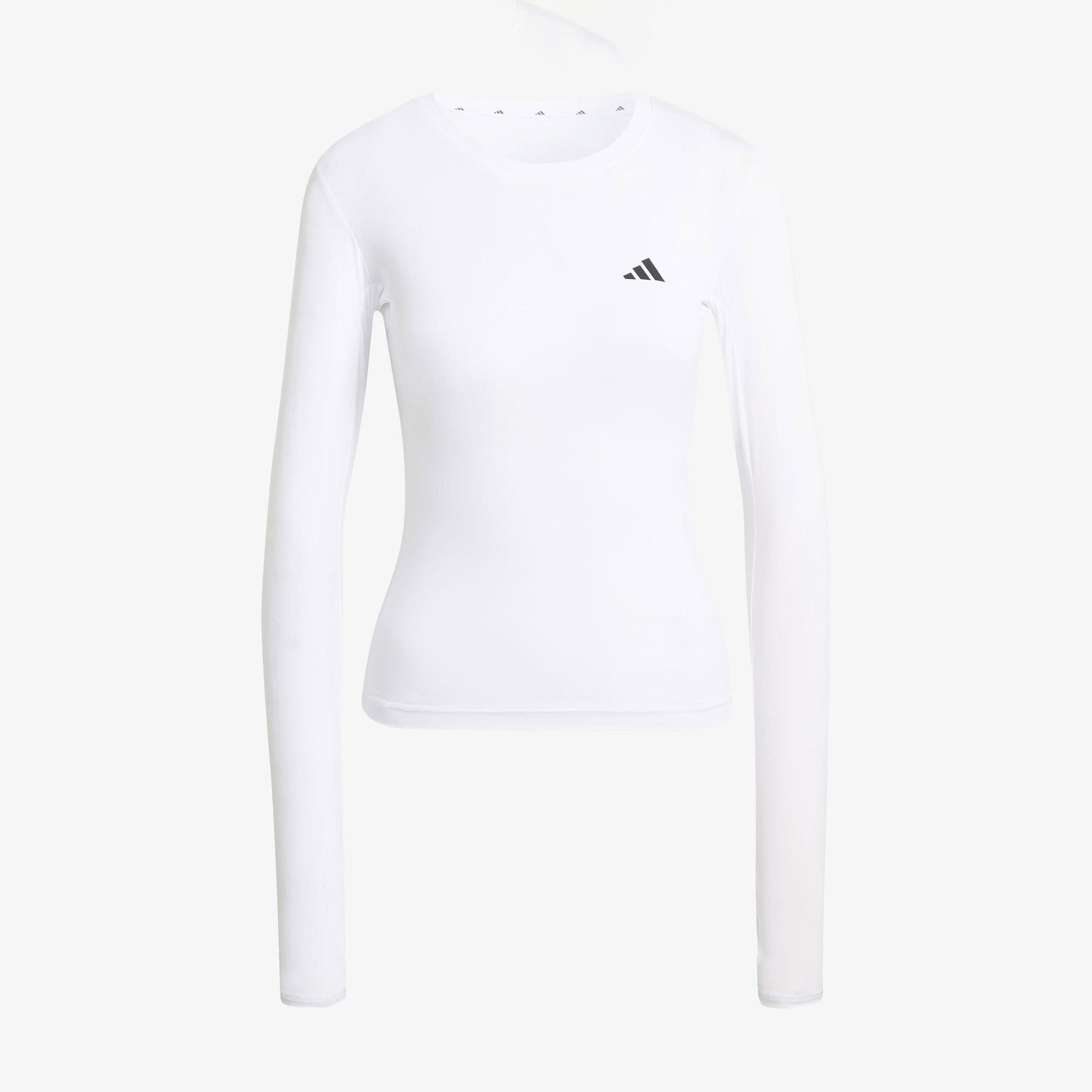 adidas Power Essentials Workout Kadın Beyaz T-Shirt