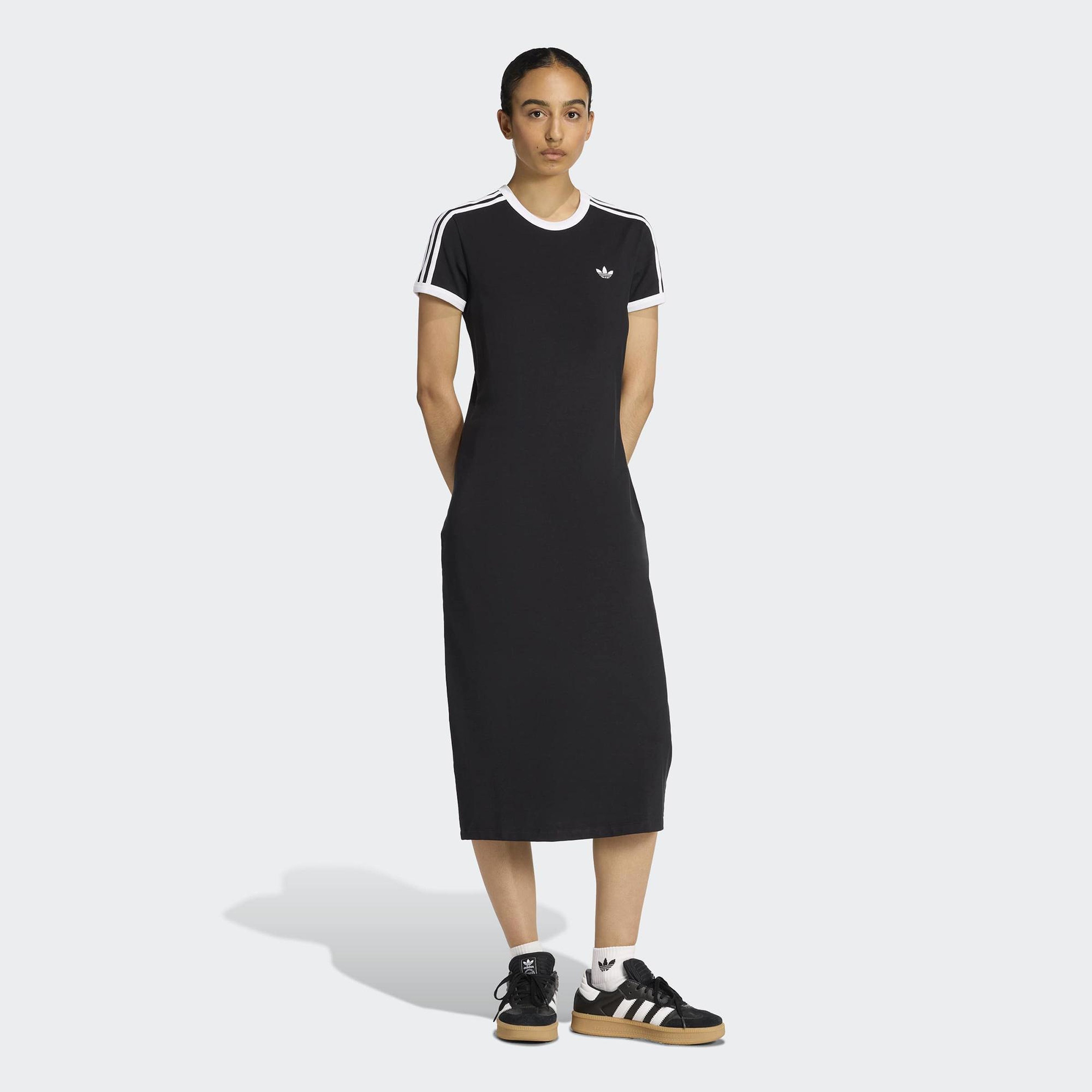 adidas 3-Stripes Kadın Siyah Elbise