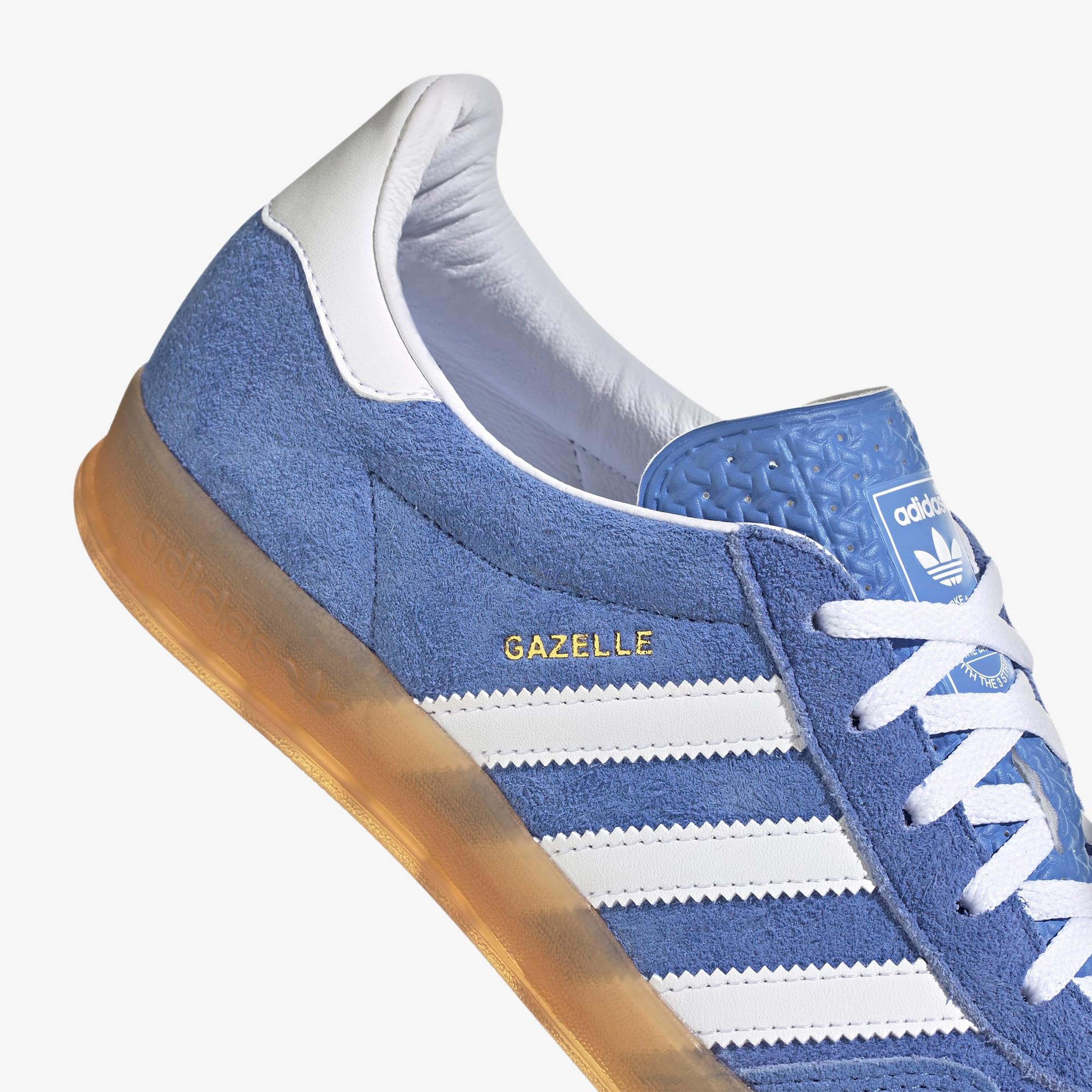 adidas Gazelle Indoor Kadın Mavi Sneaker