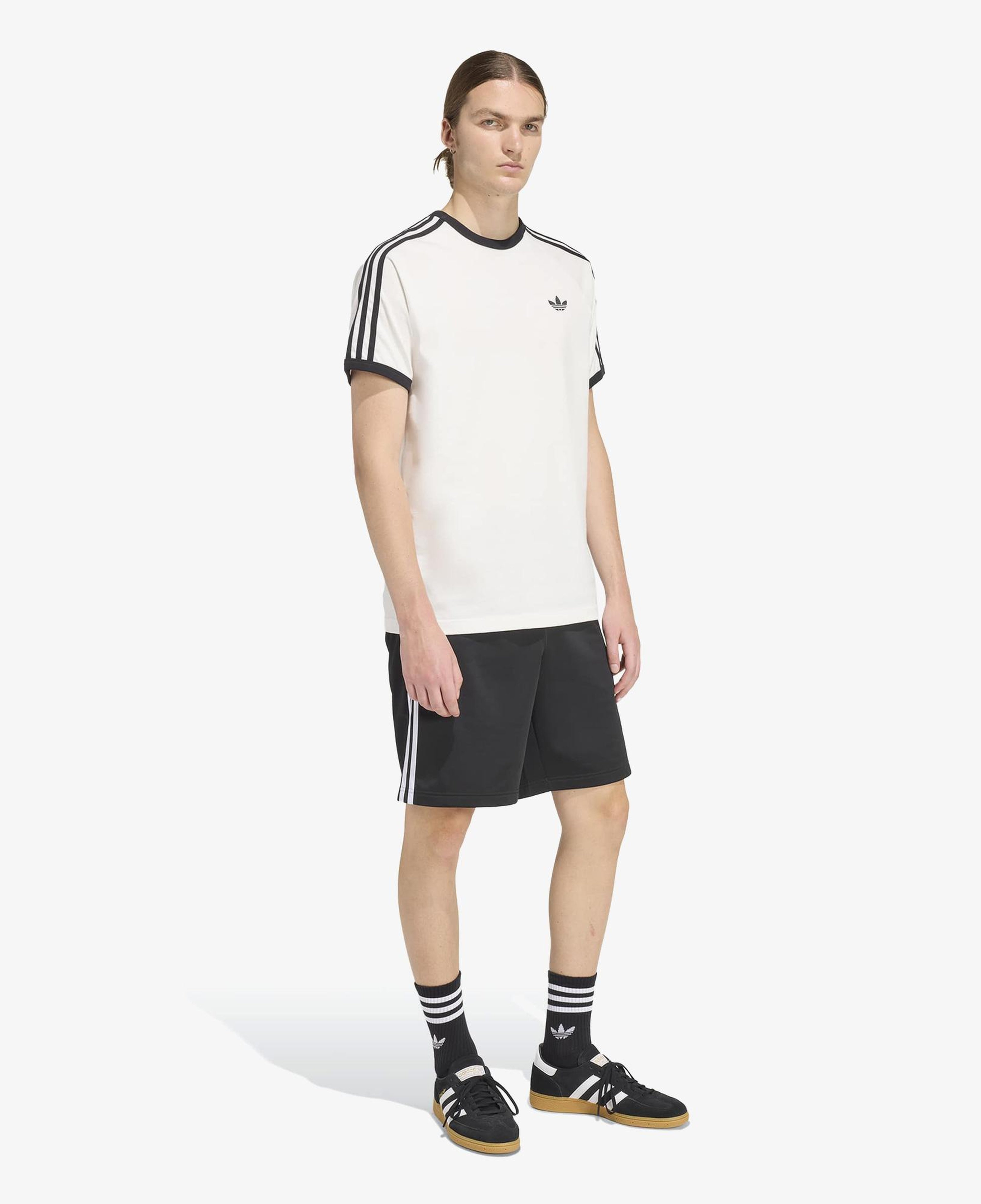 adidas 3S Tee Erkek Beyaz T-Shirt