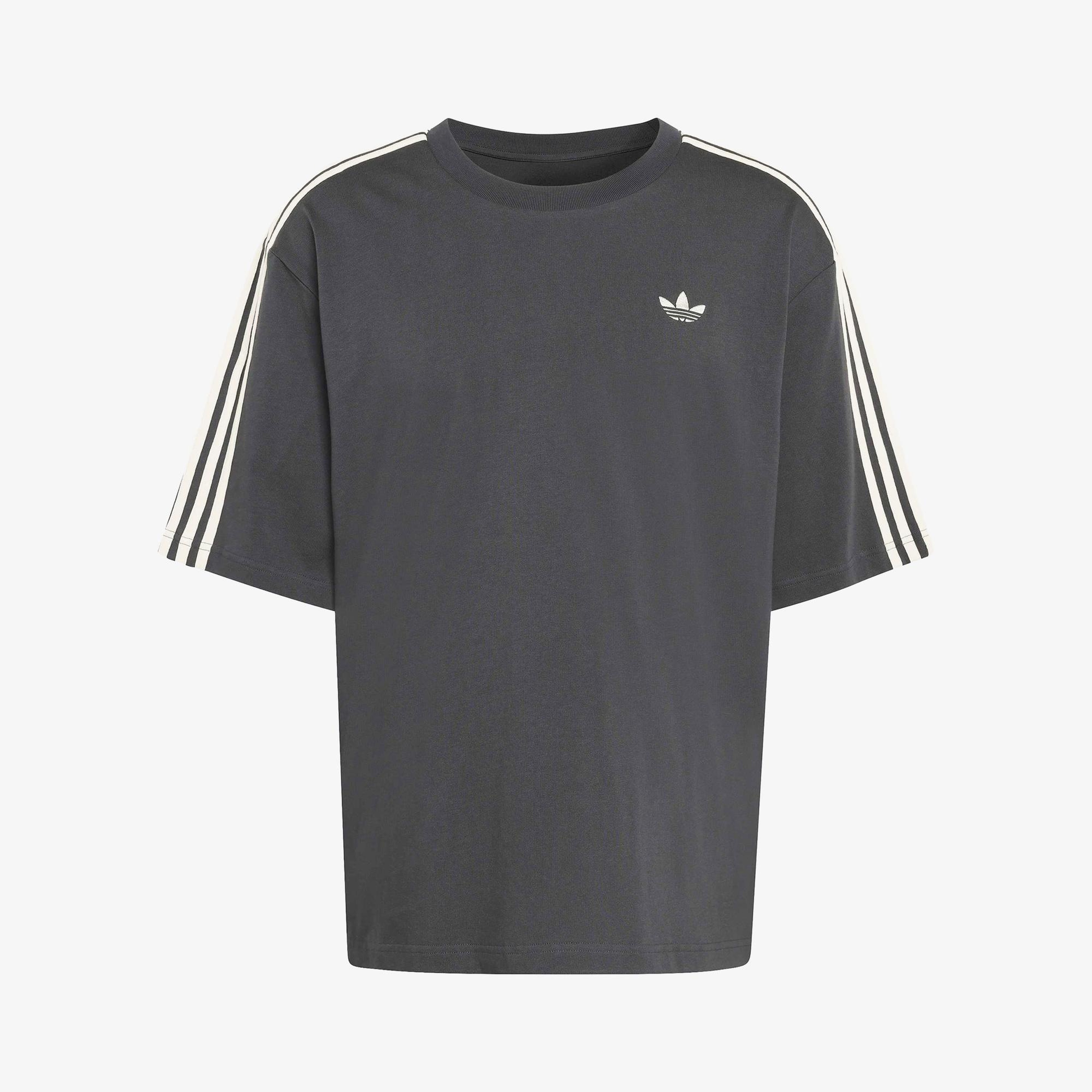 adidas 3S Tee Erkek Gri T-Shirt