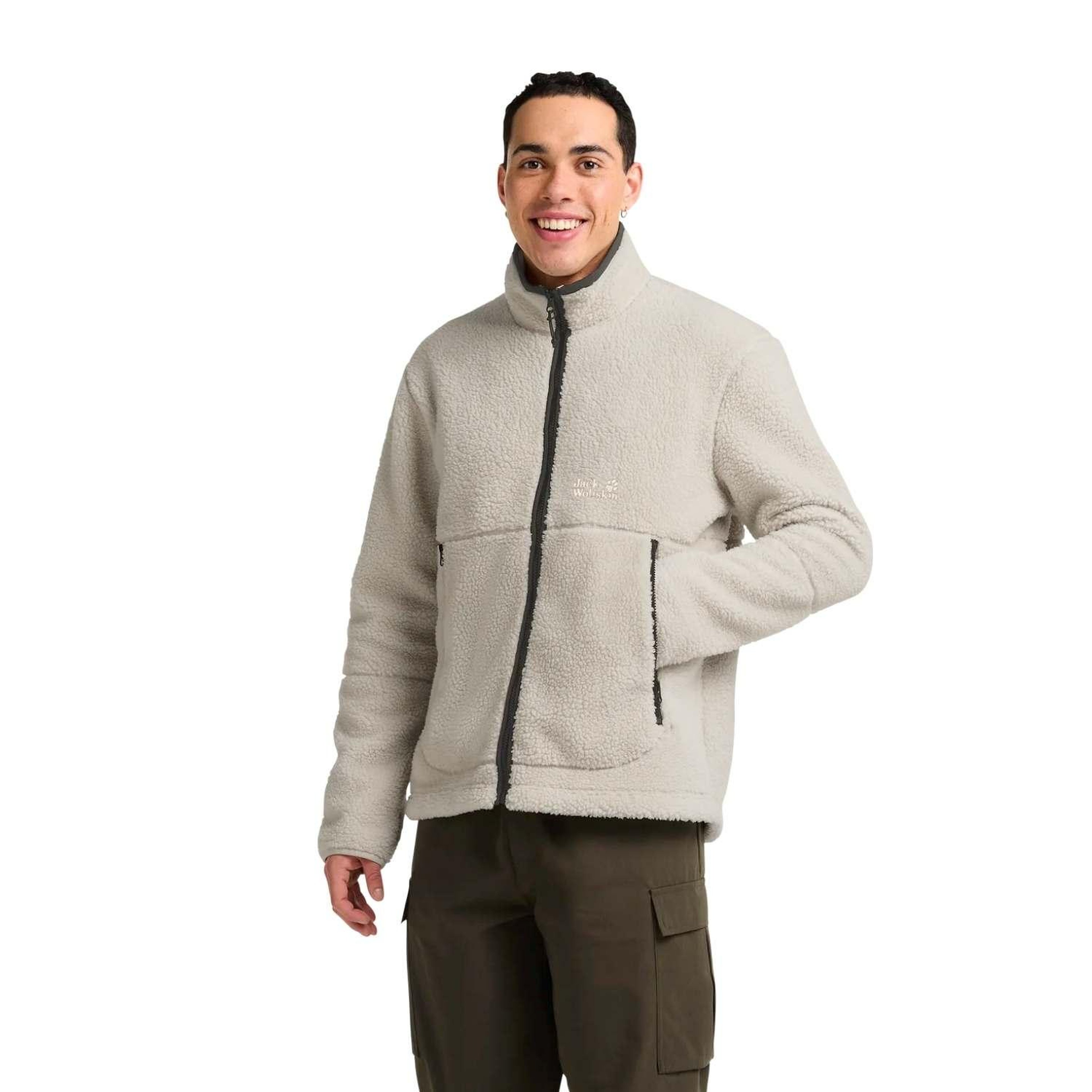 Jack Wolfskin Stone Lite Erkek Bej Outdoor Ceketi