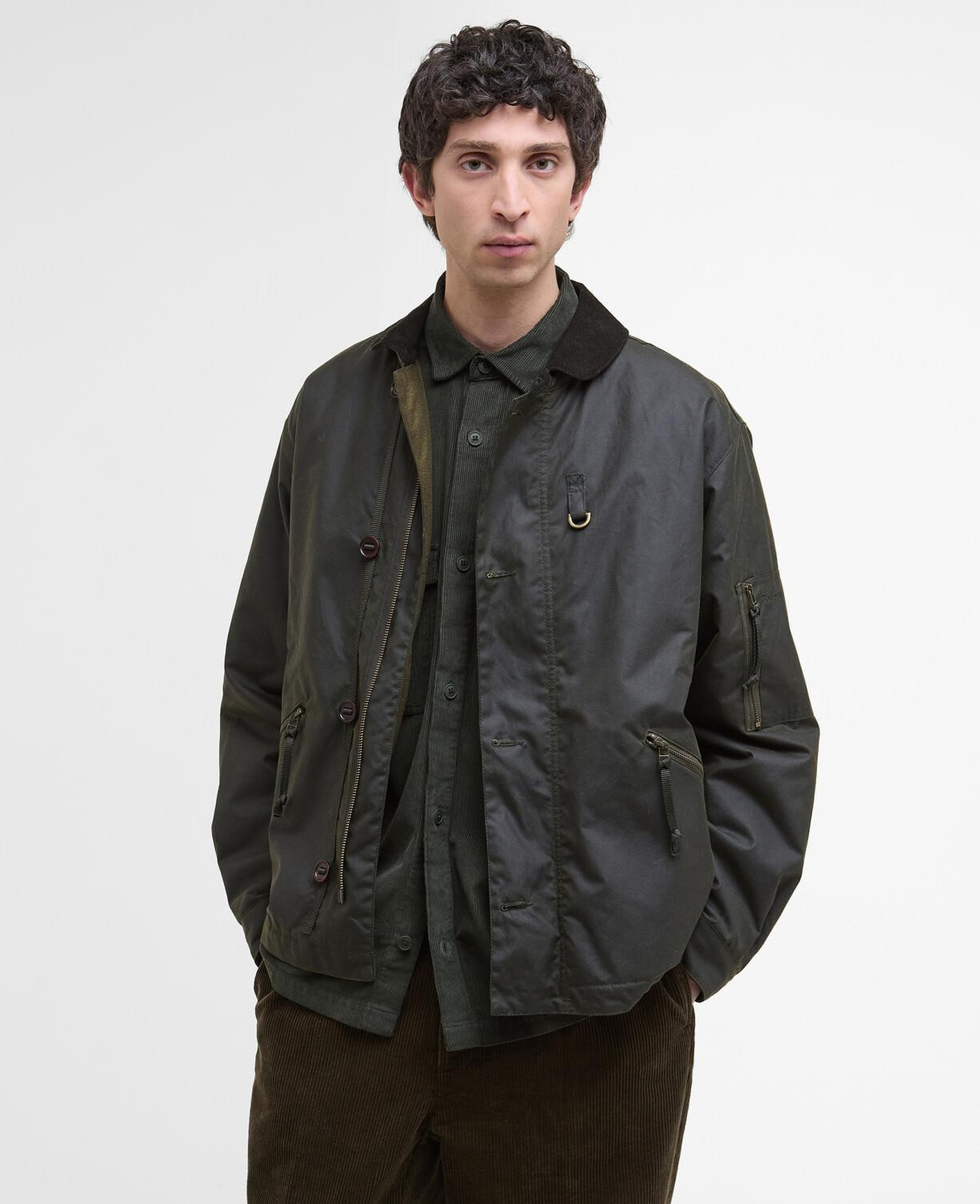 Barbour Hanger Yağlı Deck Ceket